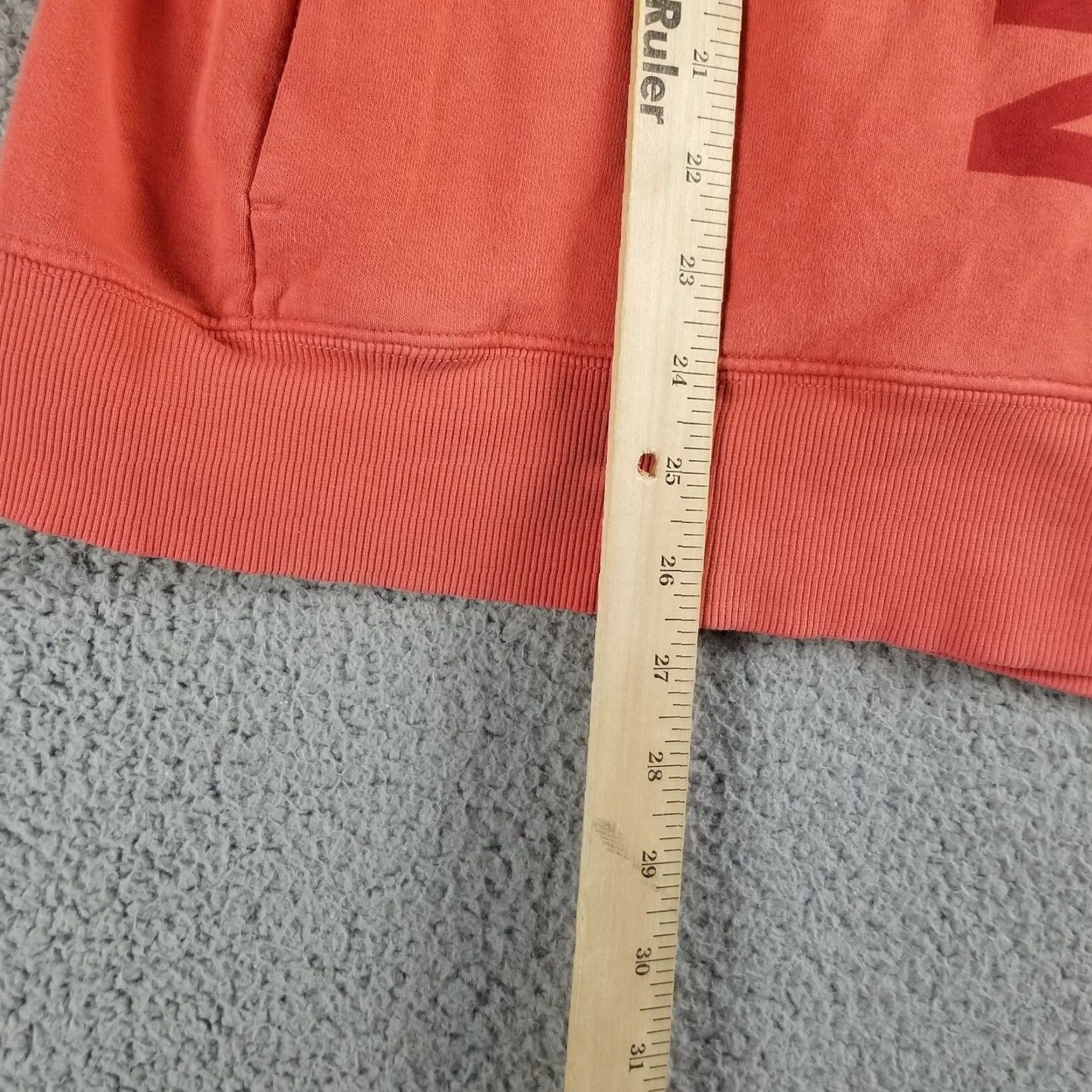 The North Face The North Face Hoodie Women Large Half Dome Peach Big Graphic Logo Sweatshirt Size L / US 10 / IT 46 - 3 Thumbnail