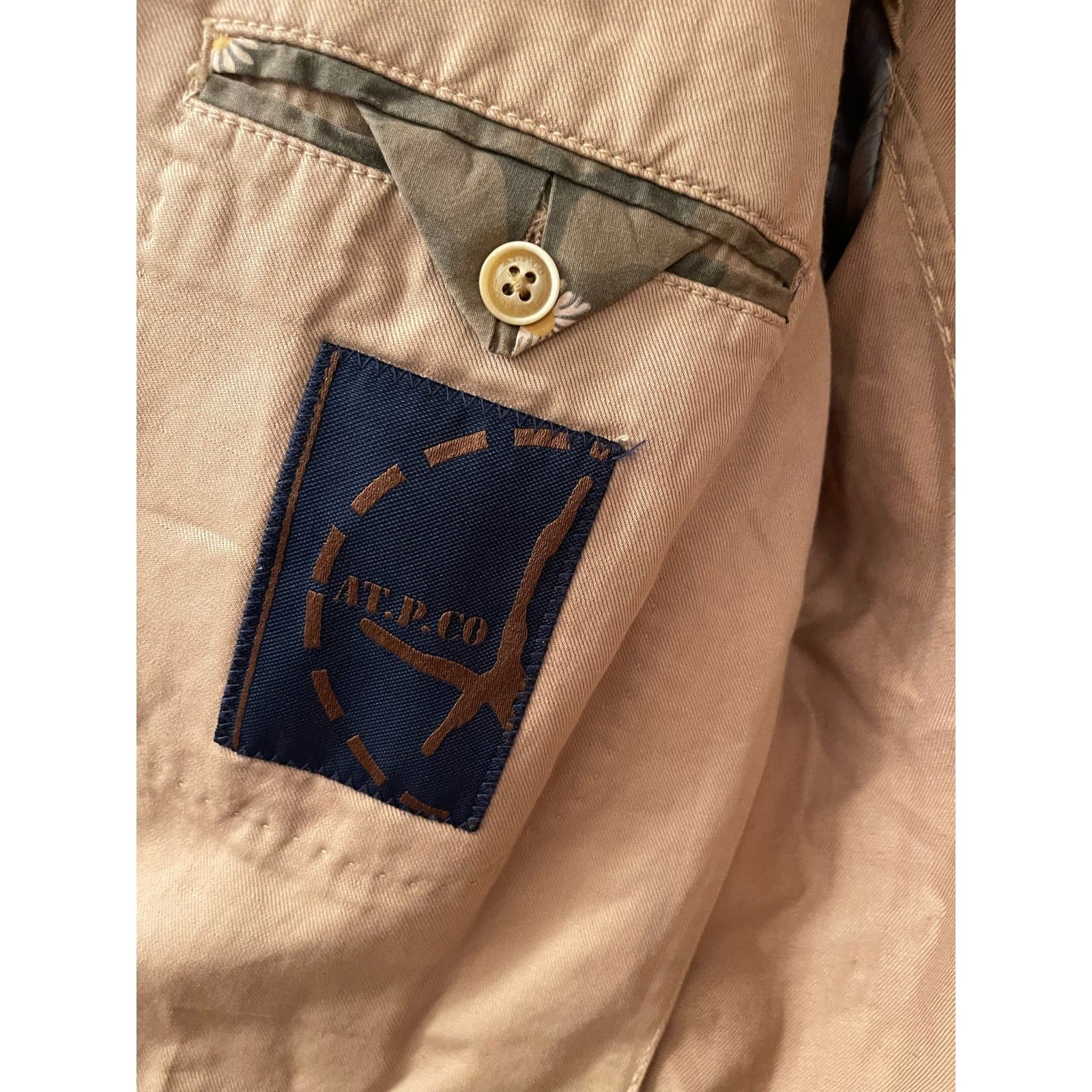 AT.P.CO AT. P. CO Men’s Single Breasted Blazer, NWT, Size: 50/L Size 50R - 5 Thumbnail