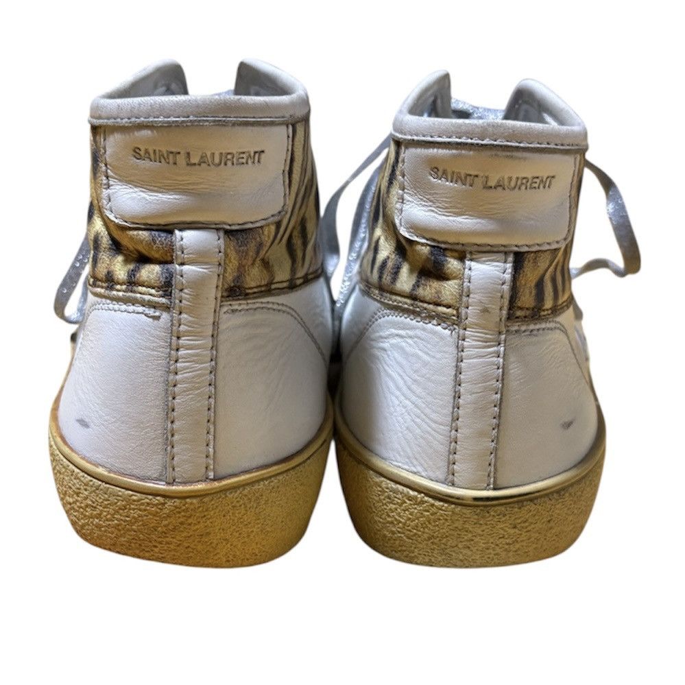 Hedi Slimane SS16 SAINT LAURENT PARIS SL-37 LEOPARD HIGH-TOP SNEAKERS Size US 7.5 / EU 40-41 - 13 Thumbnail