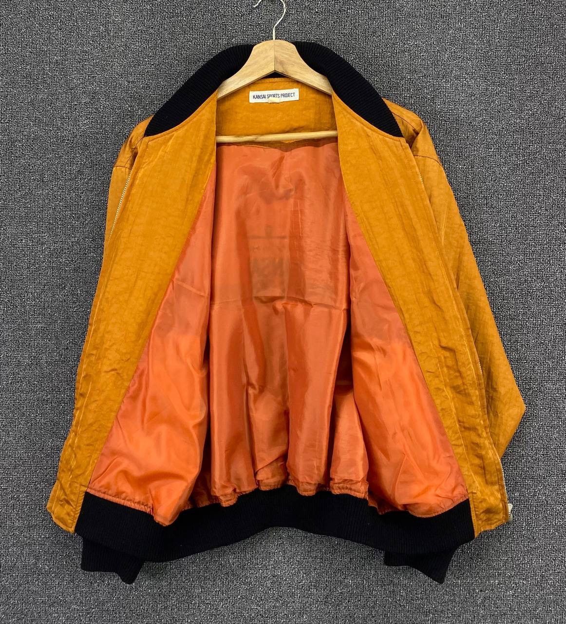 Kansai Yamamoto Vintage Kansai Yamamoto Sports Project Bomber Varsity Jacket Size US M / EU 48-50 / 2 - 8 Thumbnail