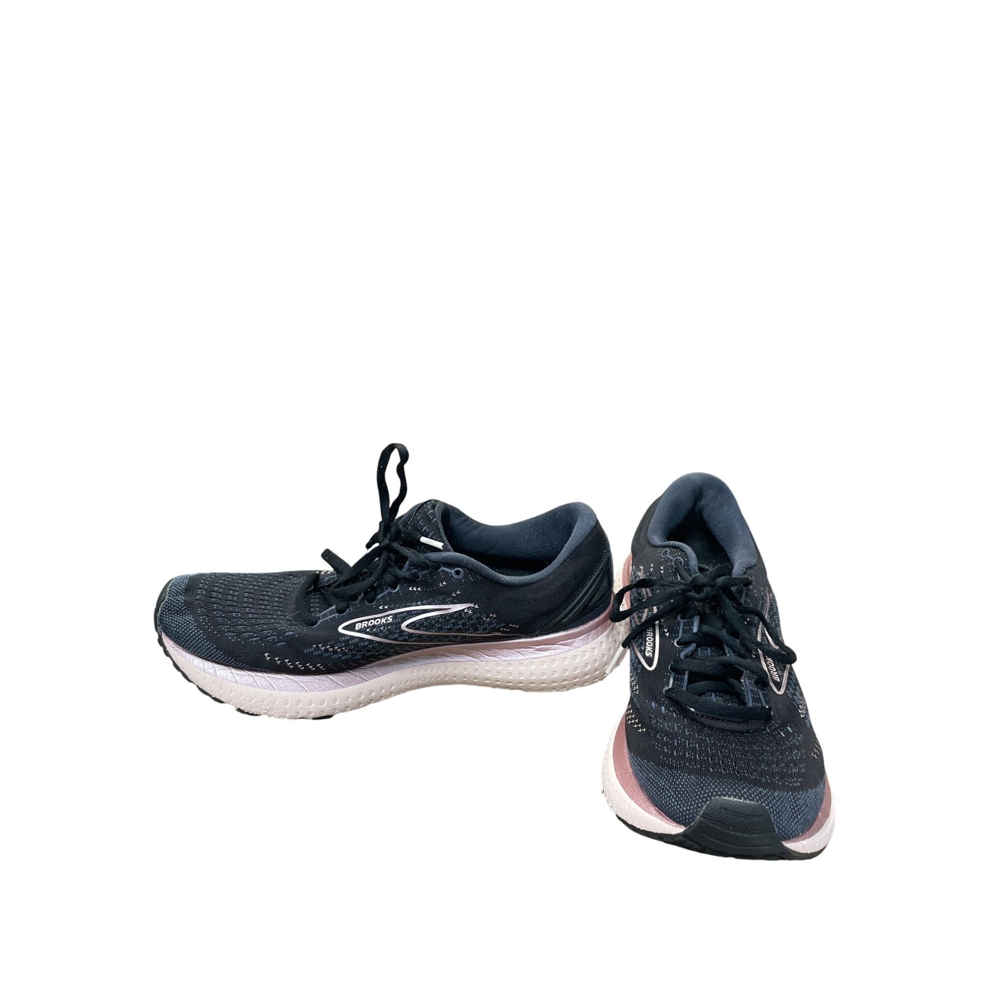 Brooks Brooks Glycerin 19 Womens Black Pink Running Sneakes SZ 11B Size US 11 / IT 41 - 2 Thumbnail