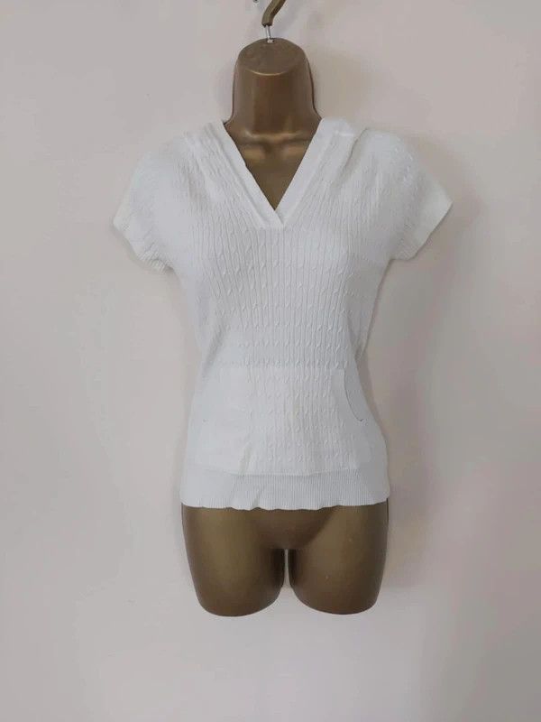 NEXT Vintage short sleeved hoodie Size L / US 10 / IT 46 - 8 Thumbnail
