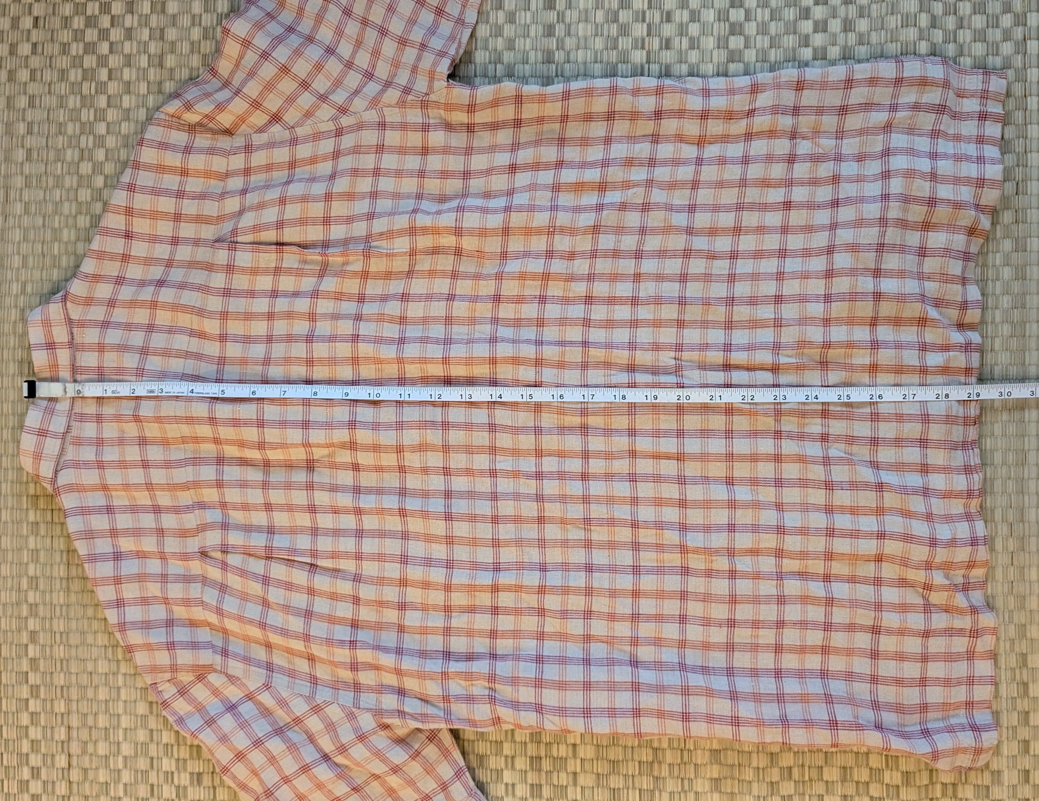 Saks Fifth Avenue Saks Fifth Avenue 100% Linen Short Sleeve Button Up Shirt Size US M / EU 48-50 / 2 - 6 Thumbnail