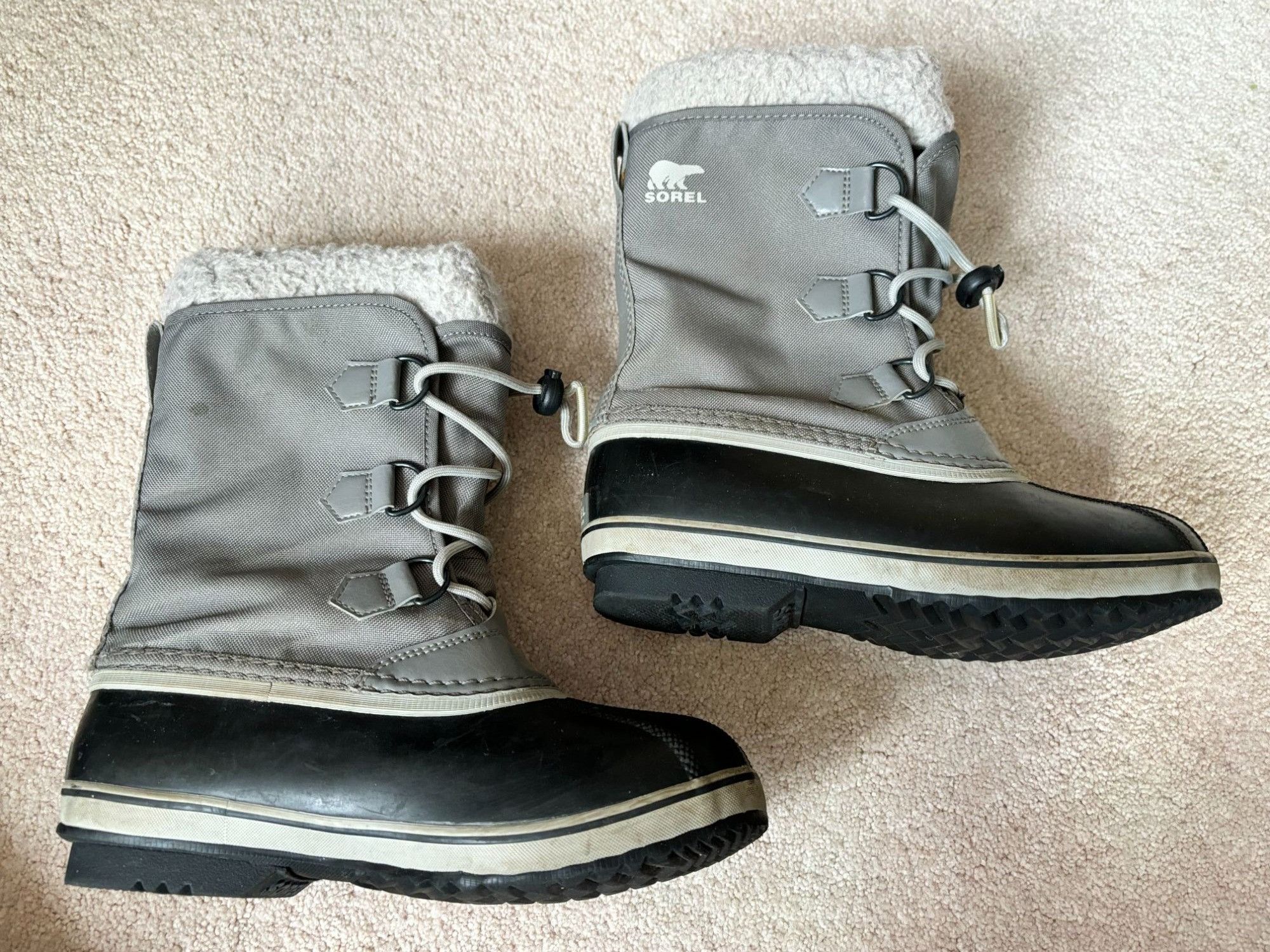 SOREL Sorel Caribou Women's Snow Boots Size 5 Waterproof Wool Line Size US 5 / IT 35 - 3 Thumbnail