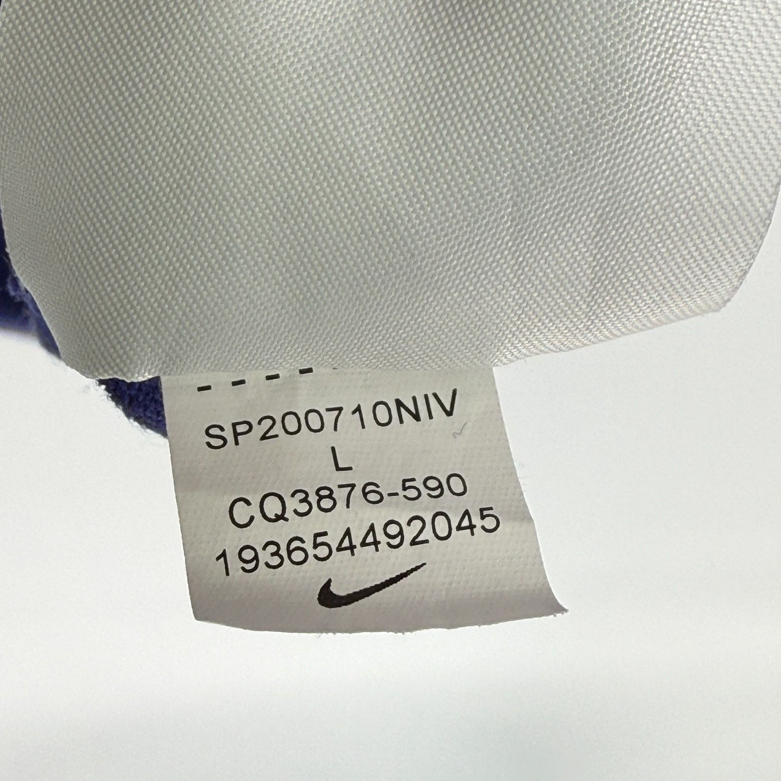 Nike Nike Flight Series Throwback Cotton T-Shirt Blue Logo Graphi Size US L / EU 52-54 / 3 - 7 Thumbnail