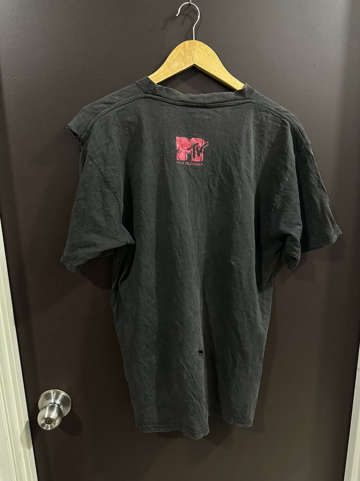 Mtv × Vintage MTV Punk’d ©️ 2003 Tee ( Distressed ) Size US L / EU 52-54 / 3 - 9 Thumbnail
