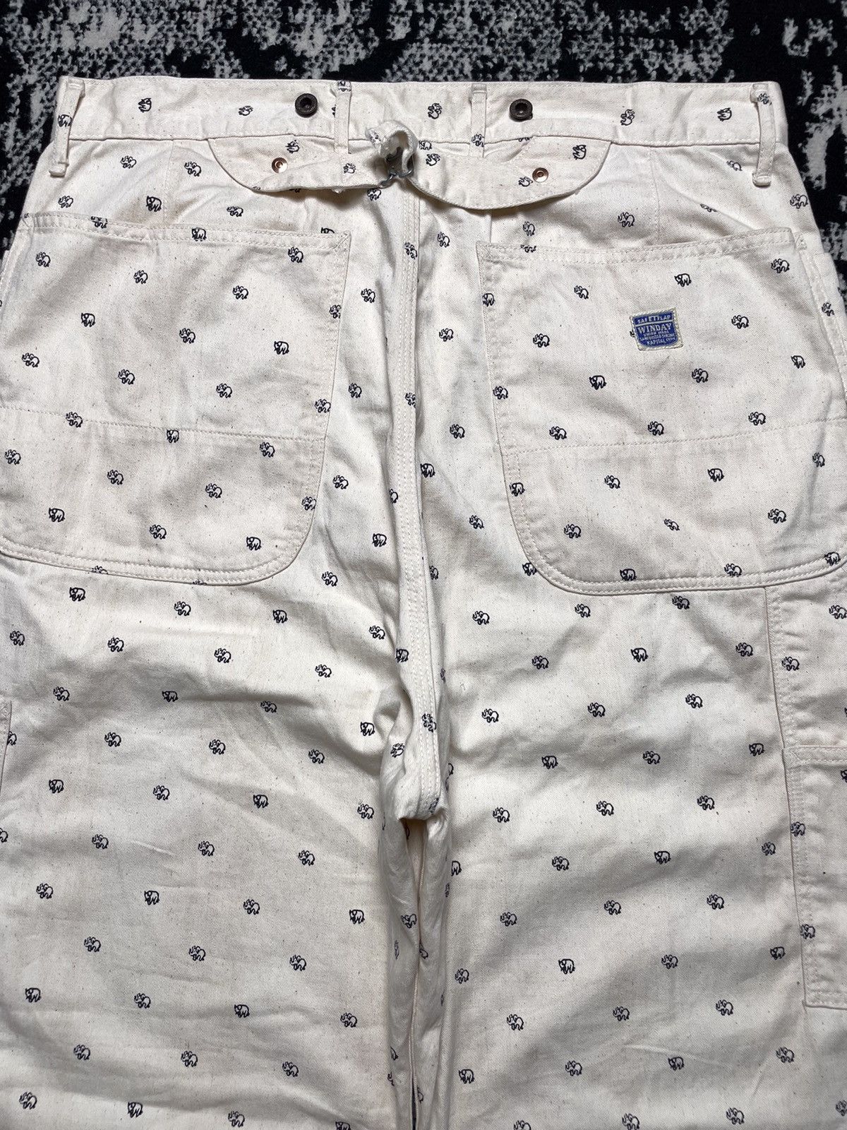 Japanese Brand Kapital carpenter elephant printed Size US 34 / EU 50 - 4 Thumbnail