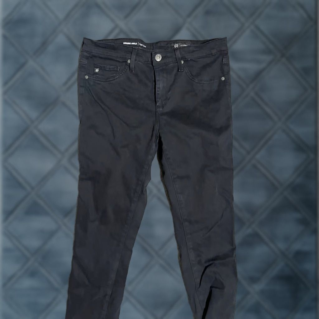 Denime AG Jeans Women Black Super Skinny Ankle Denim Jeans Size 28 Womens Size 28" / US 6 / IT 42 - 1 Thumbnail