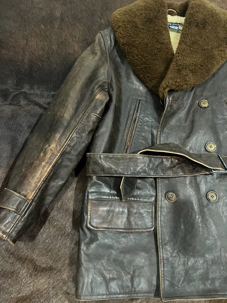 RRL Ralph Lauren RRL Ralph Lauren Coat with integrated fur and brush, farme Size US S / EU 44-46 / 1 - 2 Thumbnail