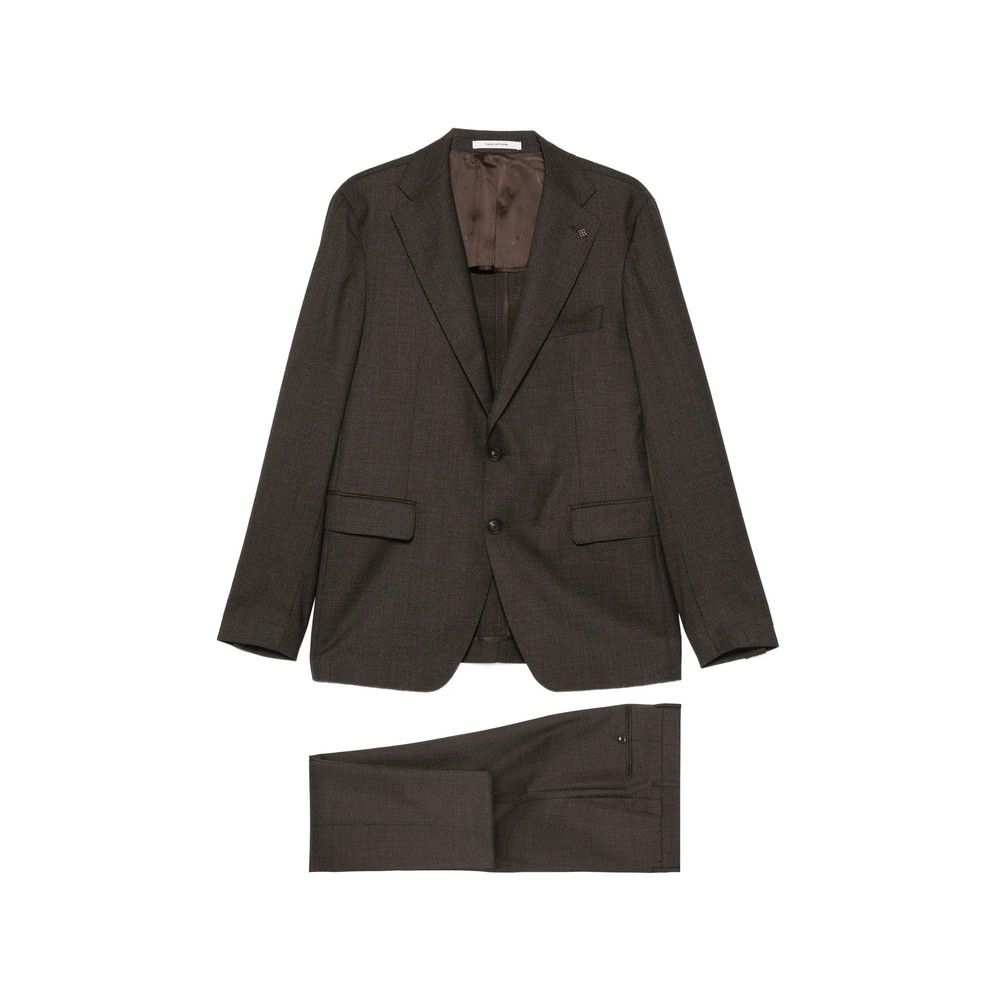 Tagliatore Tagliatore BROWN Suits - Single Breasted Suits Size US L / EU 52-54 / 3 - 1 Thumbnail