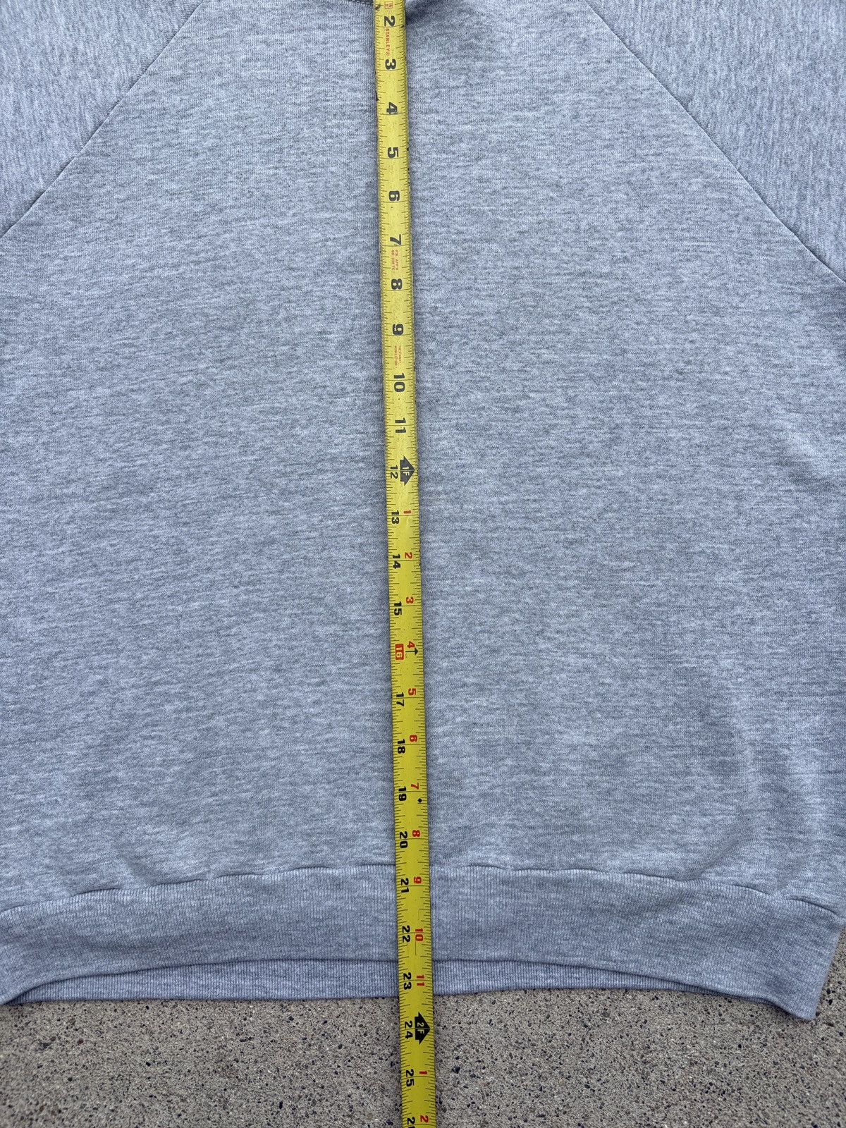Fruit Of The Loom × Vintage Vintage 1990s BVD Grey Blank Sweatshirt Size L Size US L / EU 52-54 / 3 - 4 Thumbnail