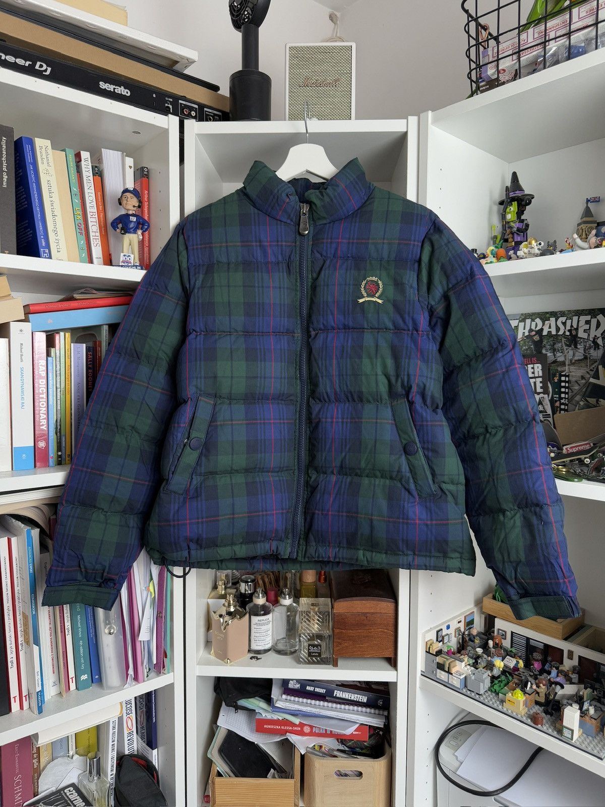 Designer × Tommy Hilfiger × Tommy Jeans Tommy Jeans checked tartan boxy down puffer jacket S deisgner Size S / US 4 / IT 40 - 1 Thumbnail