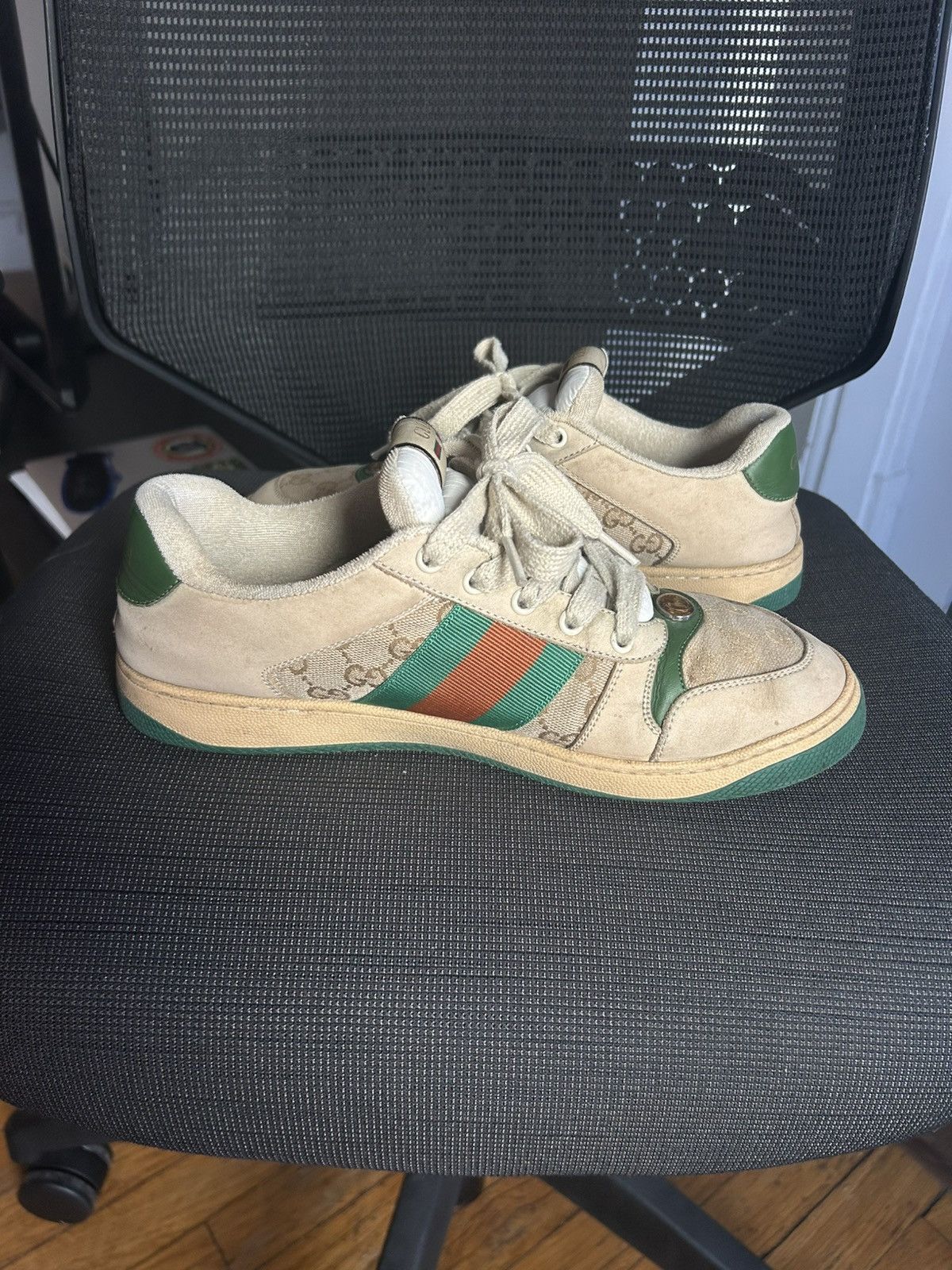 Gucci Gucci Screener Sneaker Trainer Size US 10 / EU 43 - 6 Thumbnail