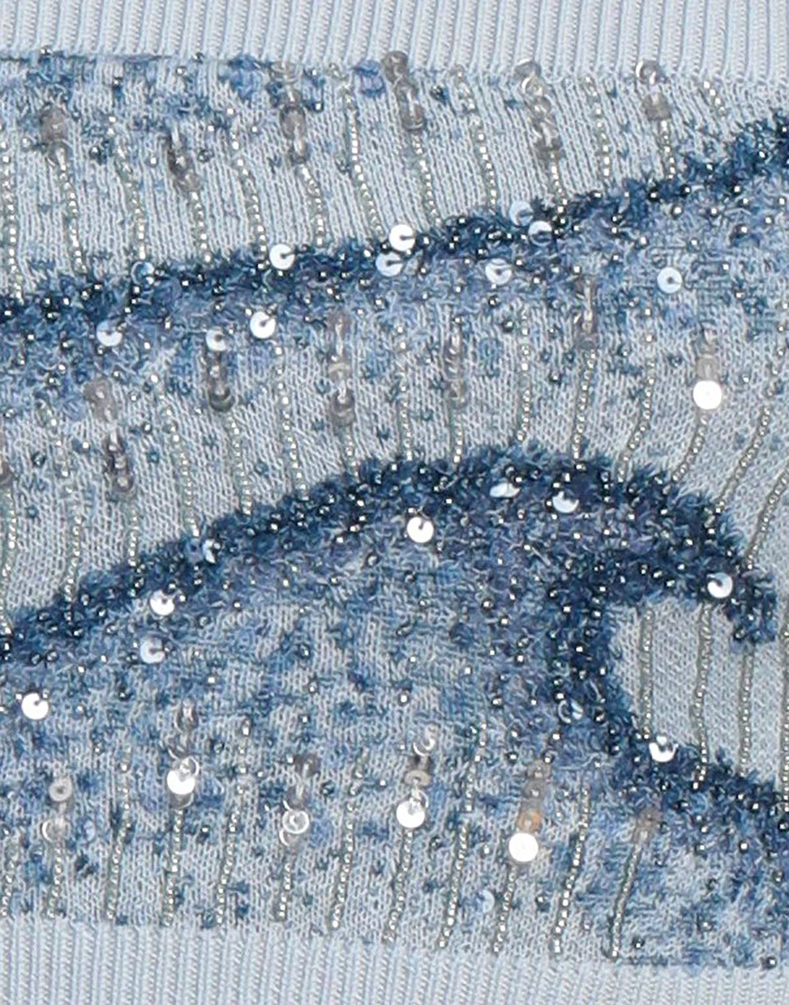 o1s1wg110525 Crop Top in Blue