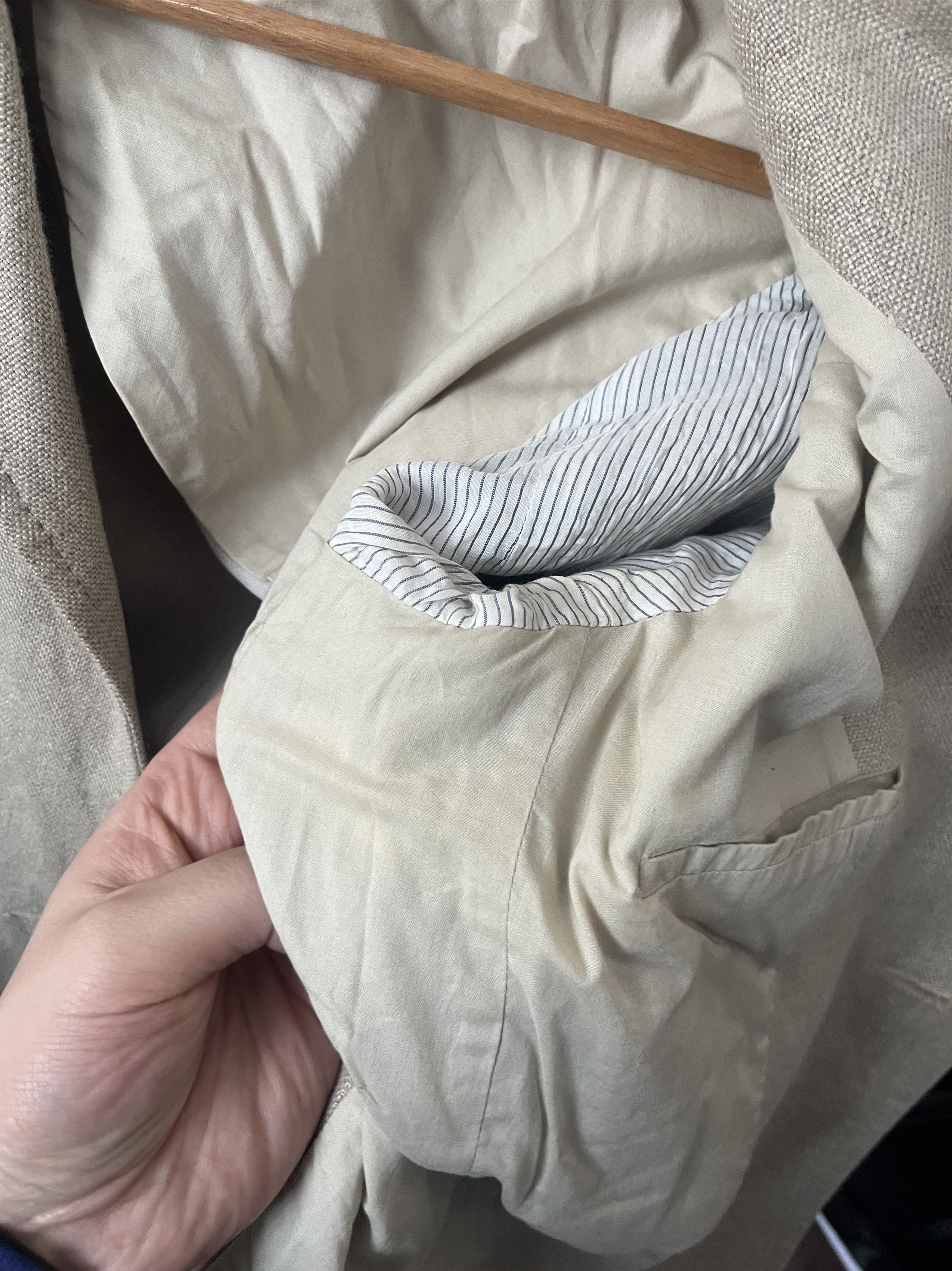 Other Vanessa Bruno Linen blazer jacket Fr40 Uk12 Gold Button Size M / US 6-8 / IT 42-44 - 8 Thumbnail