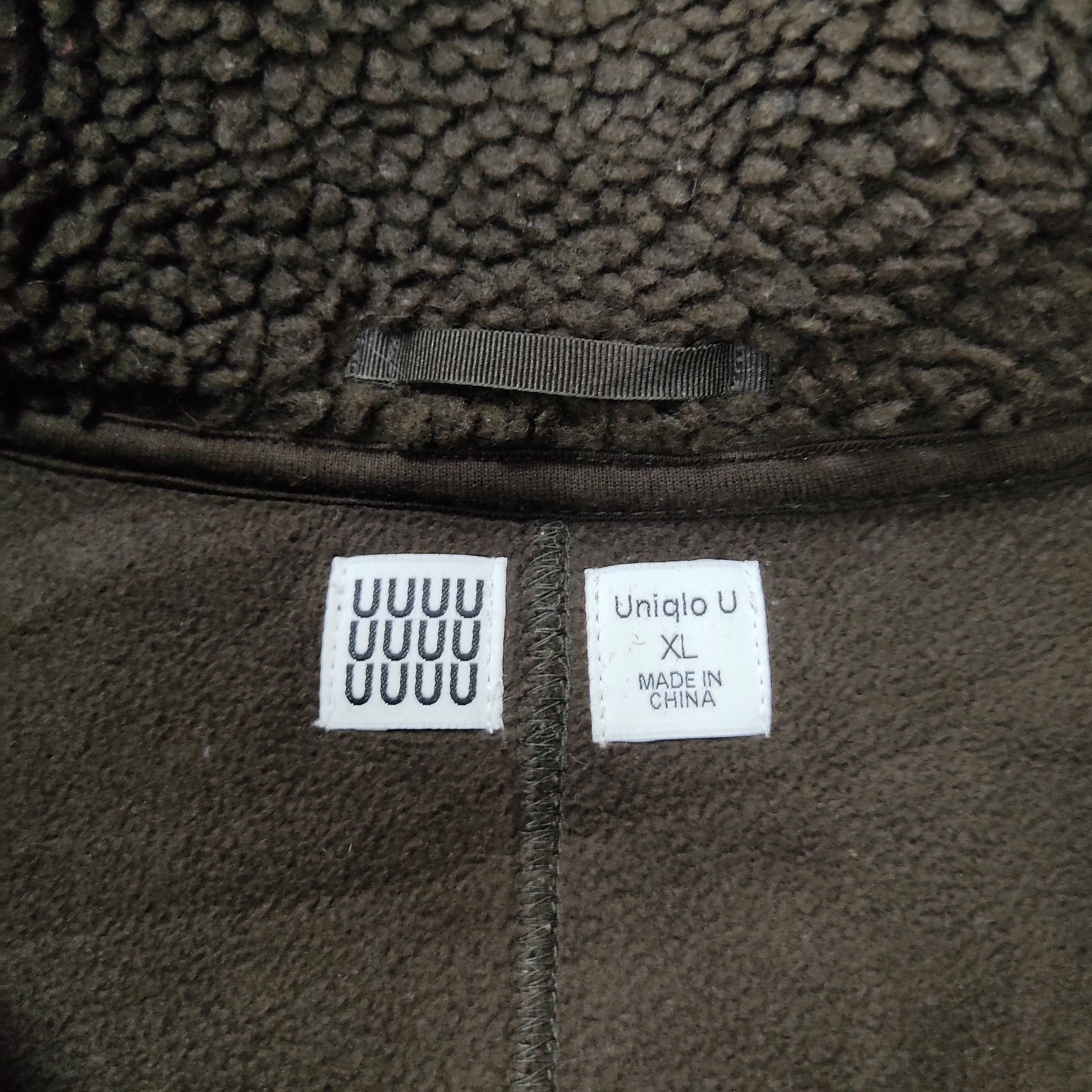 Christophe Lemaire UNIQLO U x LEMAIRE Deep Pile Sherpa Fleece Zipper Jacket Size US XL / EU 56 / 4 - 8 Thumbnail