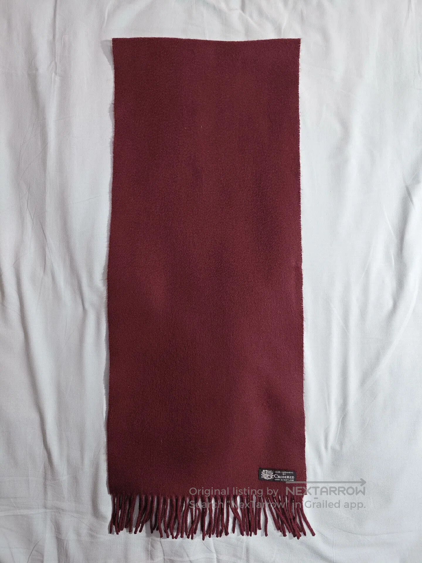 Johnstons Of Elgin Crombie Scottish Cashmere Scarf. Size ONE SIZE - 2 Thumbnail