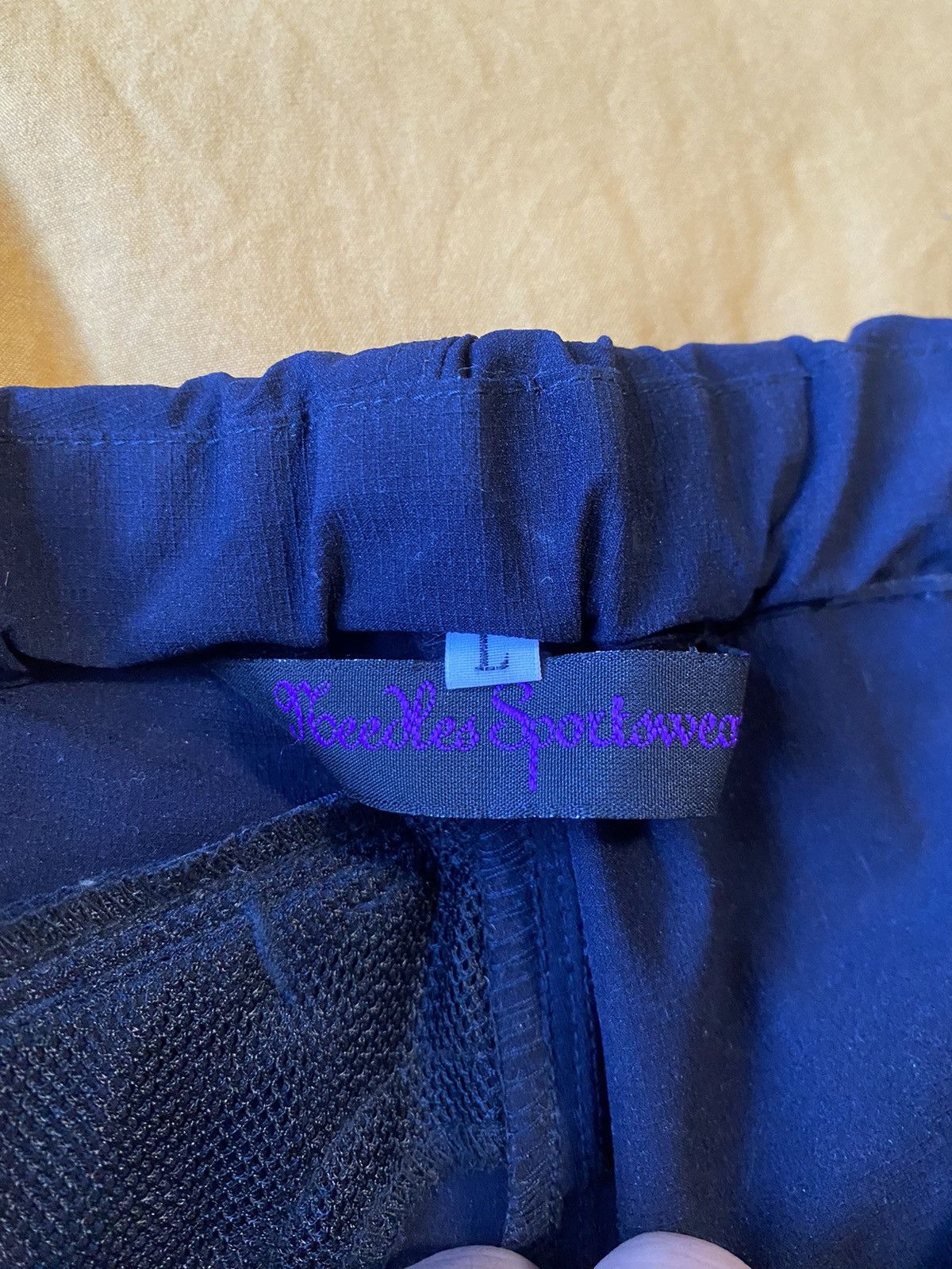 Needles Navy Ripstop Trousers Size US 32 / EU 48 - 2 Thumbnail