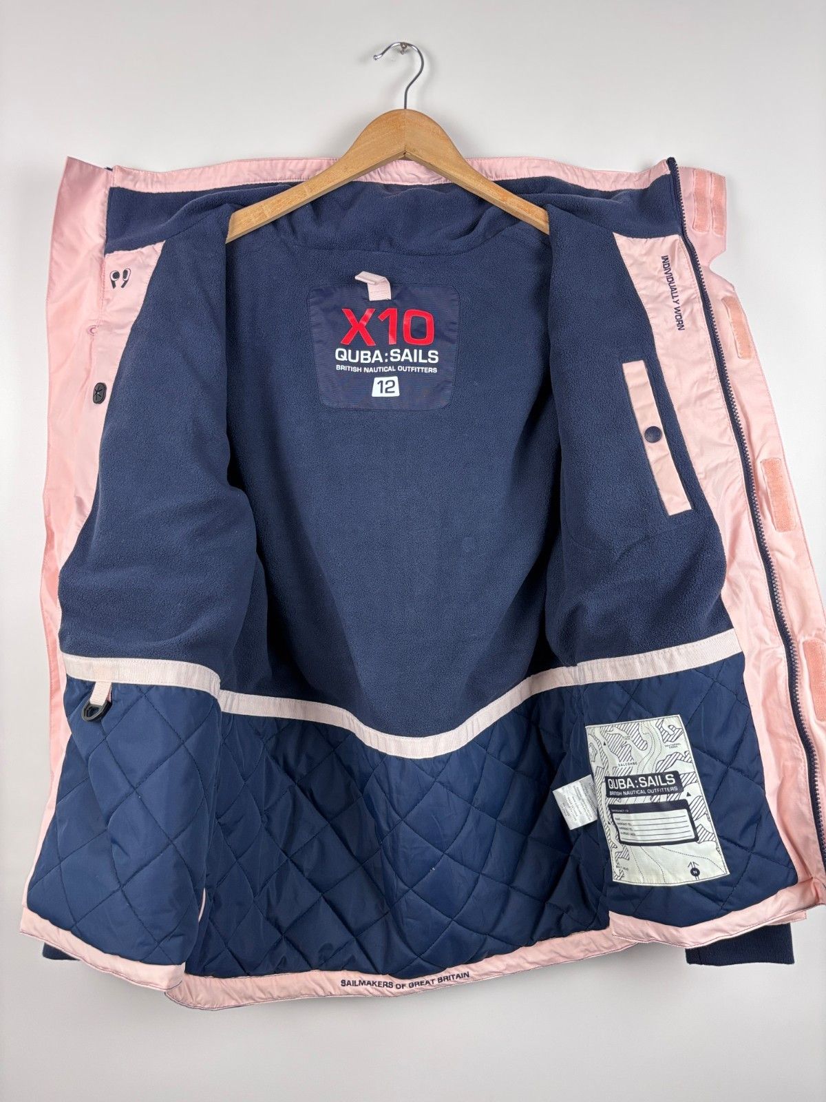 Other Quba Sails X10 Heritage Technical Sailing Jacket Size 12 Size M / US 6-8 / IT 42-44 - 9 Thumbnail