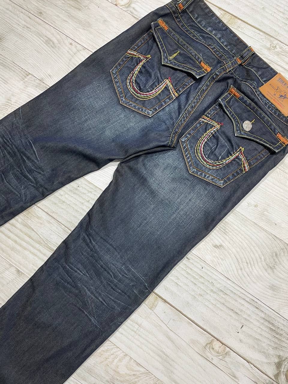 True Religion Vintage True Religion Billy Super T Denim Jeans Y2K 90s Size US 36 / EU 52 - 2 Thumbnail