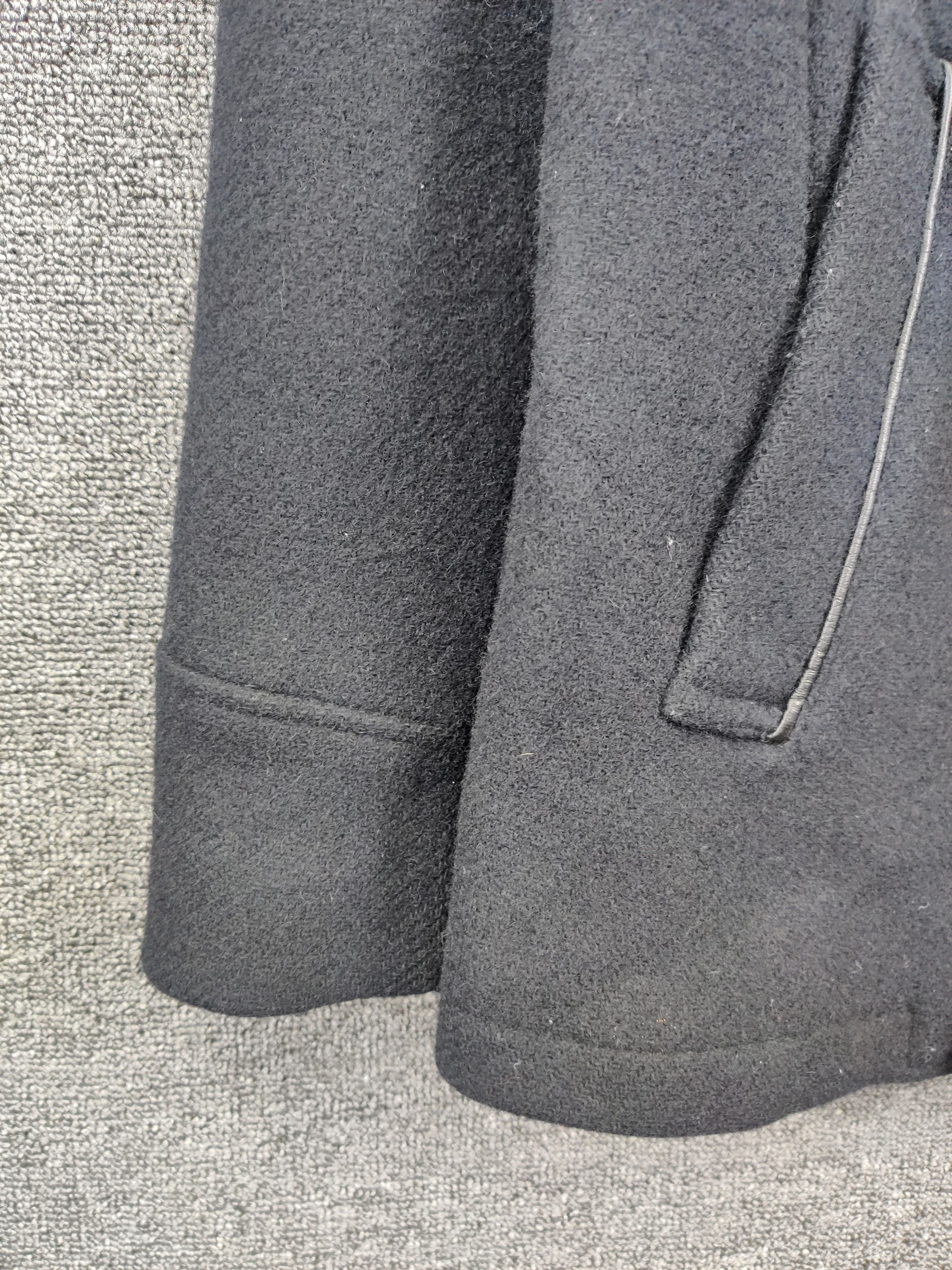 Tornado Mart Zero By Tornado Mart Wool Double Breasted Coat Size US M / EU 48-50 / 2 - 4 Thumbnail