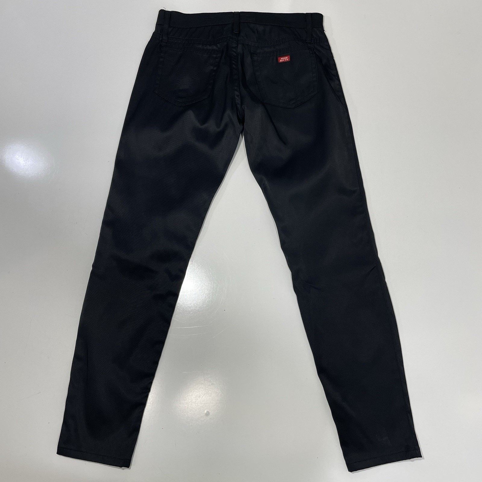 Miss Sixty VTG Miss Sixty J Lot Shine Coated Black Jeans Size 28 Y2K Size 28" / US 6 / IT 42 - 10 Thumbnail