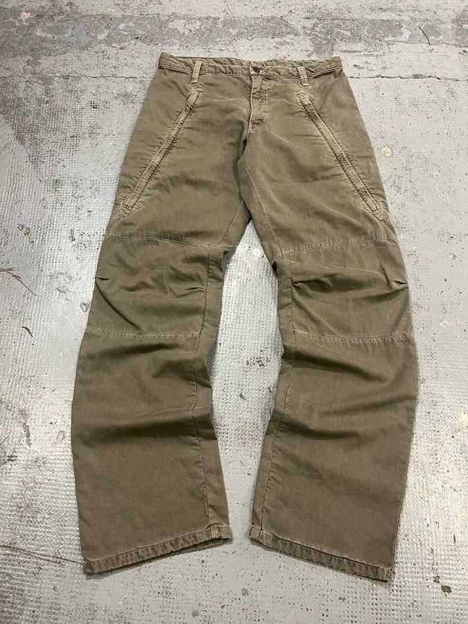 Dolce & Gabbana AW2003 Dolce & Gabbana Bondage Military Khaki Green Pants Size US 32 / EU 48 - 3 Thumbnail