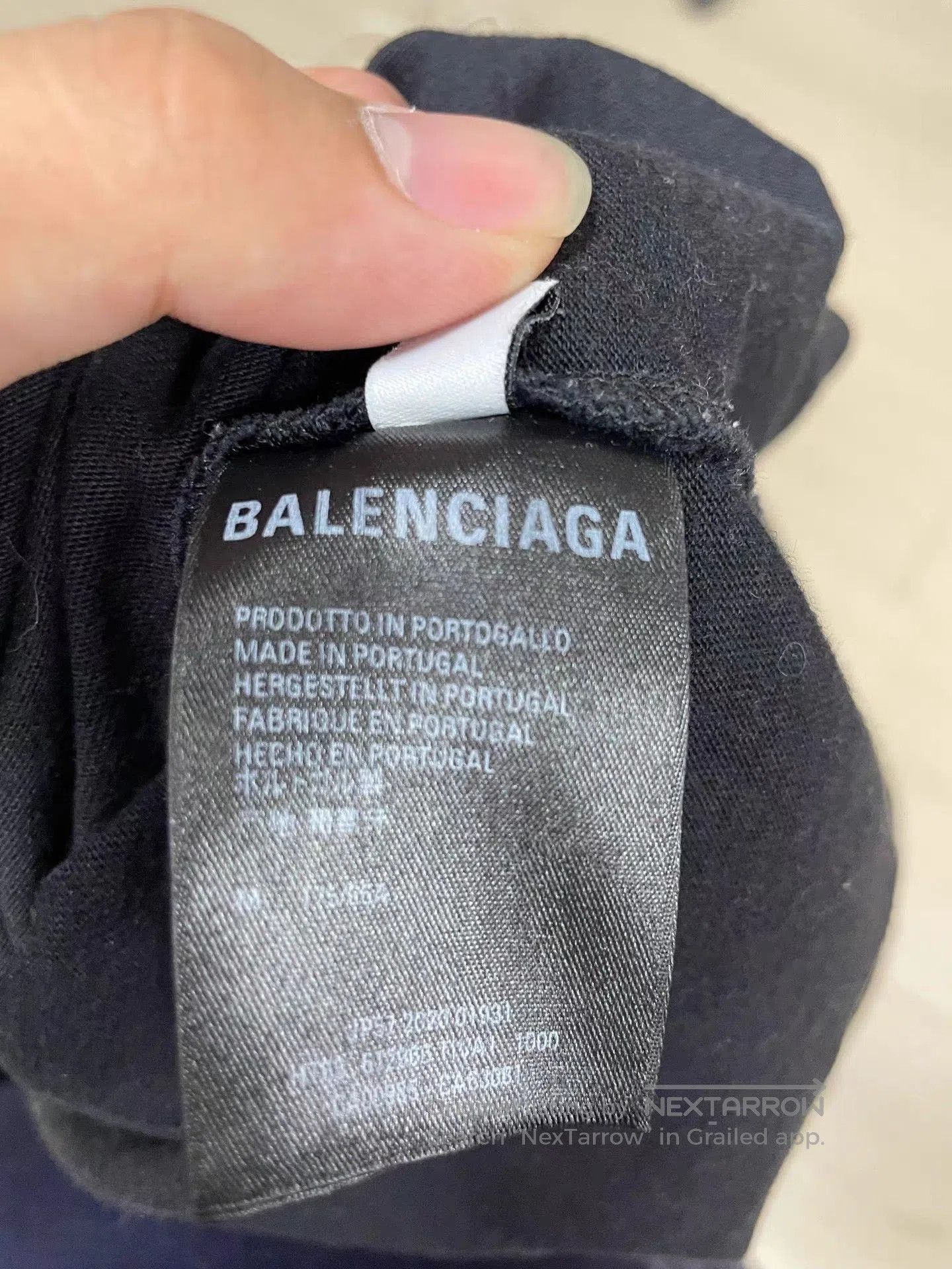 Balenciaga Black Graphic Print Short Sleeve T. Size US M / EU 48-50 / 2 - 4 Thumbnail