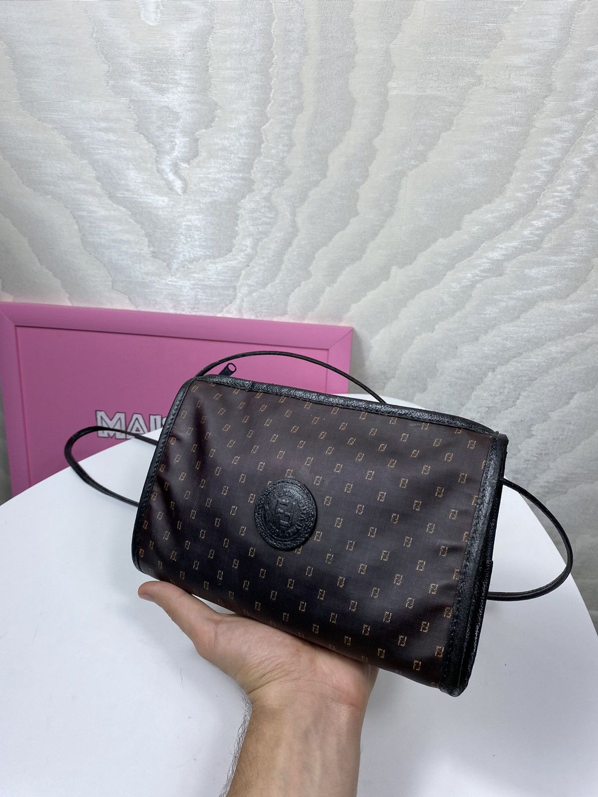 Fendi × Vintage Fendi Sas Zucchino mini bag Size ONE SIZE - 7 Thumbnail