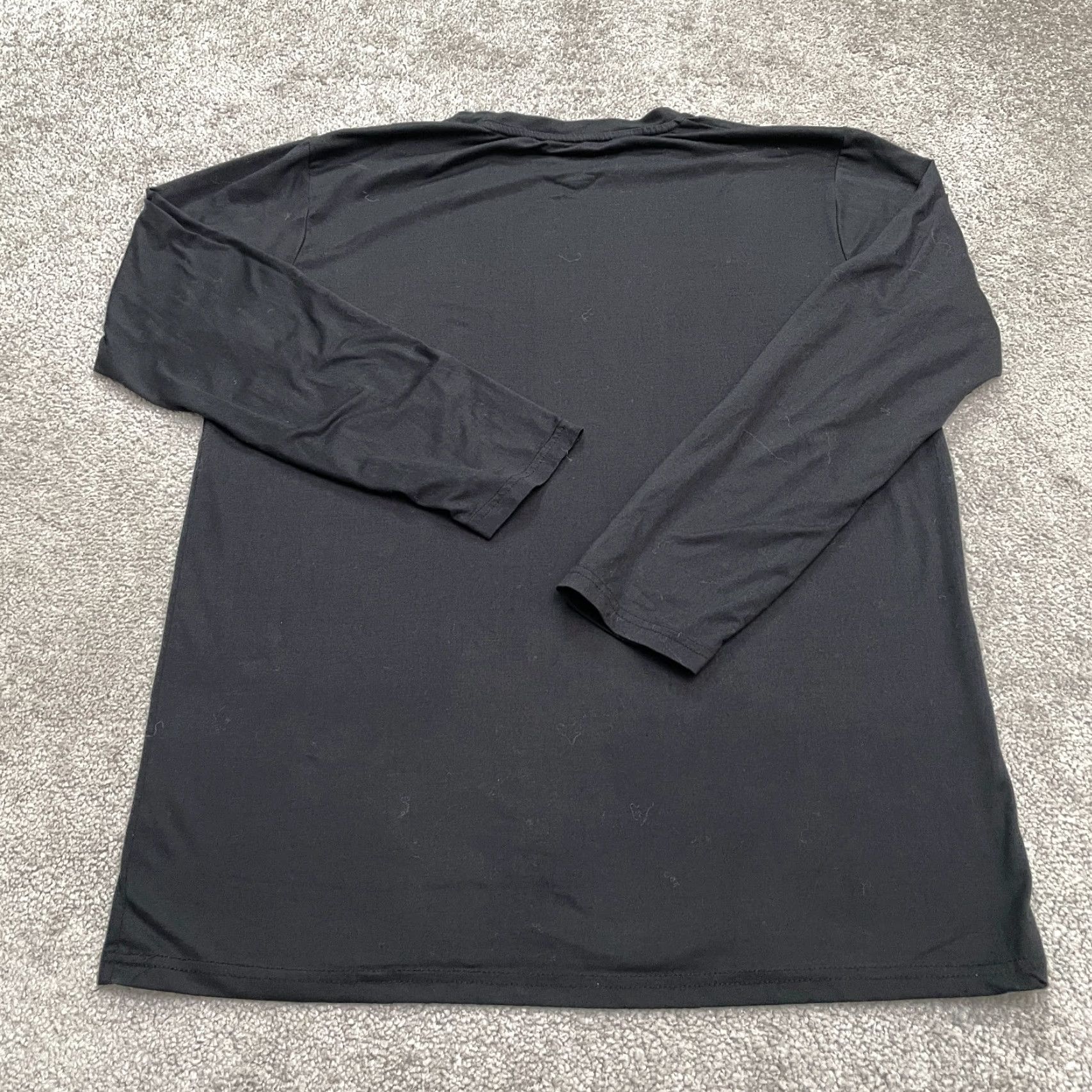 Vintage HEAD Performance Tennis Active Long Sleeve Shirt Mens Medium Black Stretch Tee Size US M / EU 48-50 / 2 - 2 Thumbnail
