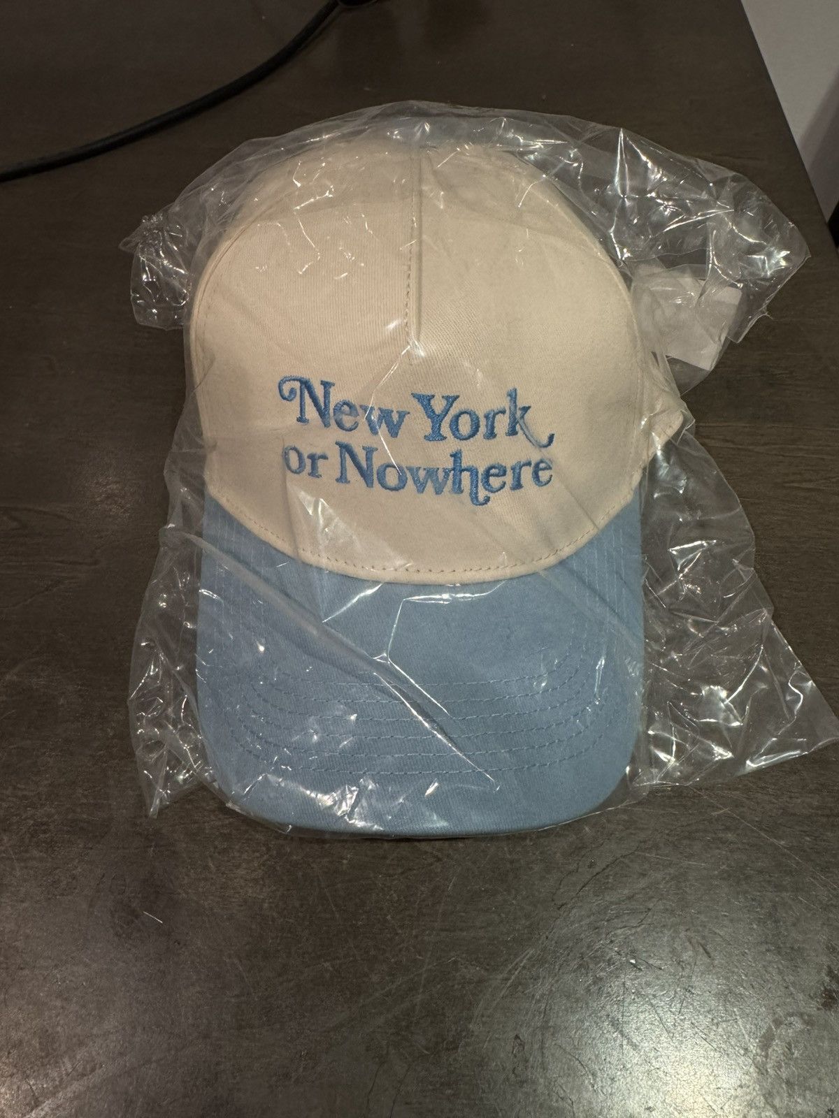 New York or Nowhere NYON Knicks Snapback Hat MSG Exlcusive