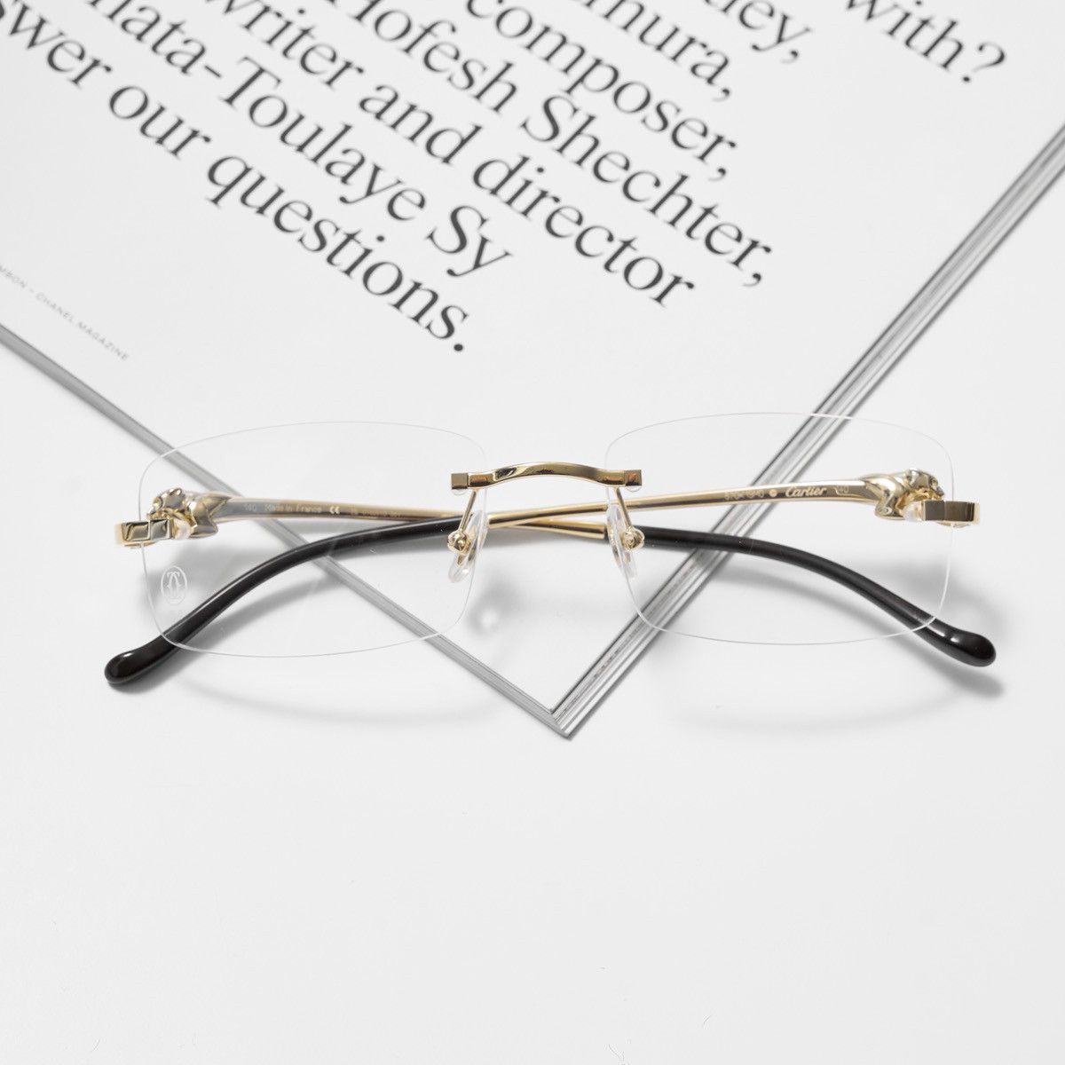 Cartier CARTIER CT0281O 001 GLASSES Size ONE SIZE - 5 Thumbnail