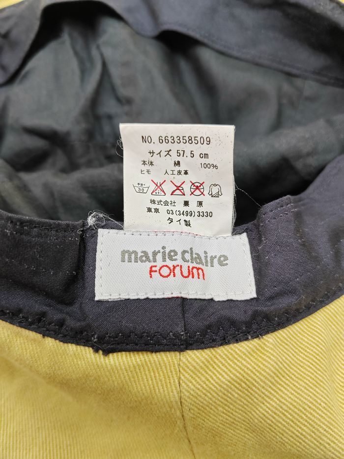Japanese Brand Vintage Marie Claire Bucket Hat Size ONE SIZE - 5 Thumbnail
