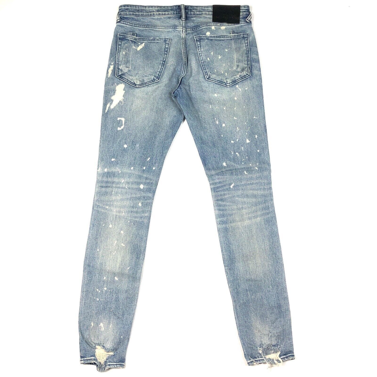 Ksubi × Prps × True Religion PRPS Stretch Windsor Tapered Skinny Fit Jeans Pants 32x34 Size US 32 / EU 48 - 6 Thumbnail