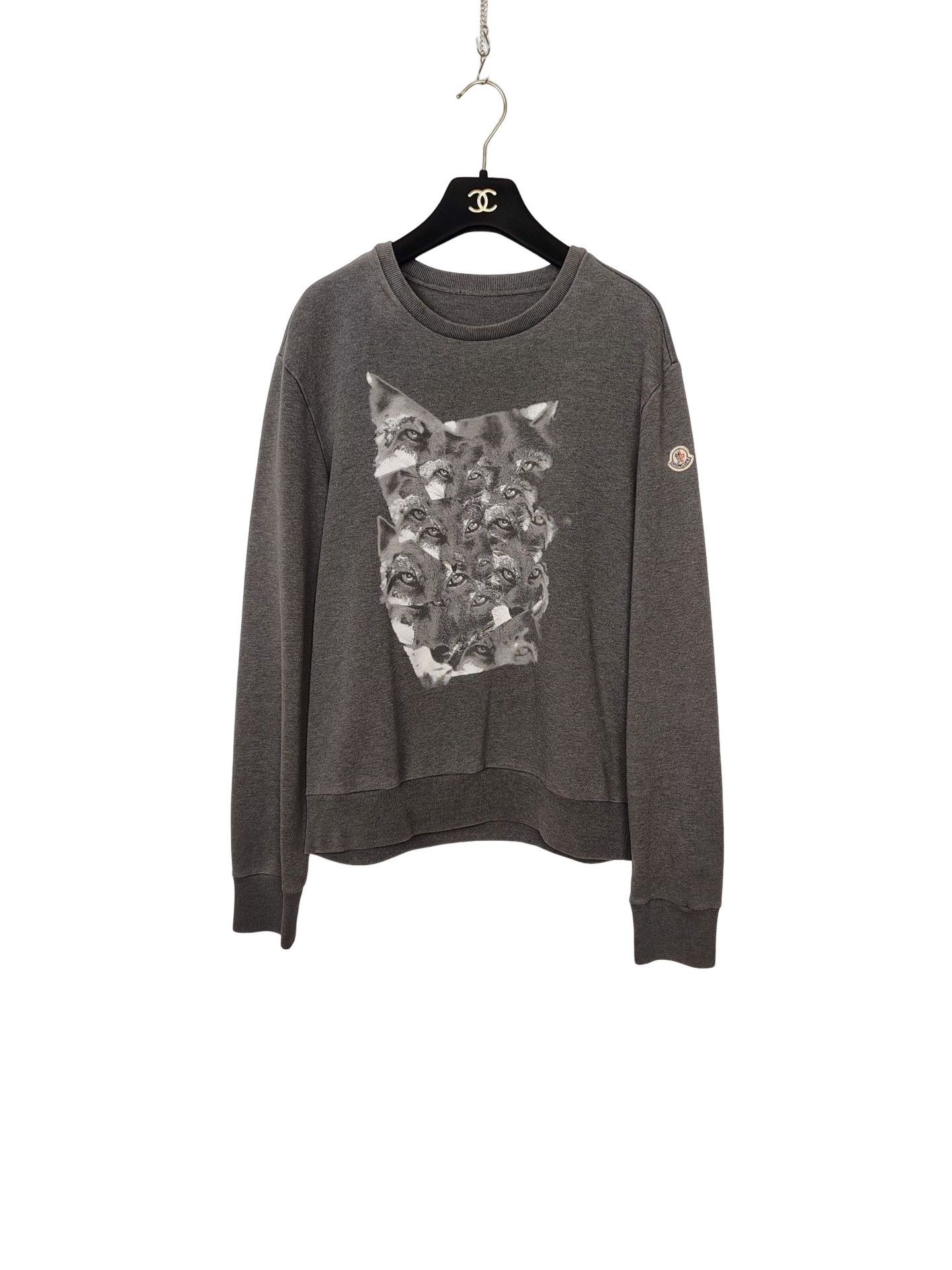Moncler Moncler Fox Graphic Sweatshirt Size M Size US M / EU 48-50 / 2 - 1 Thumbnail