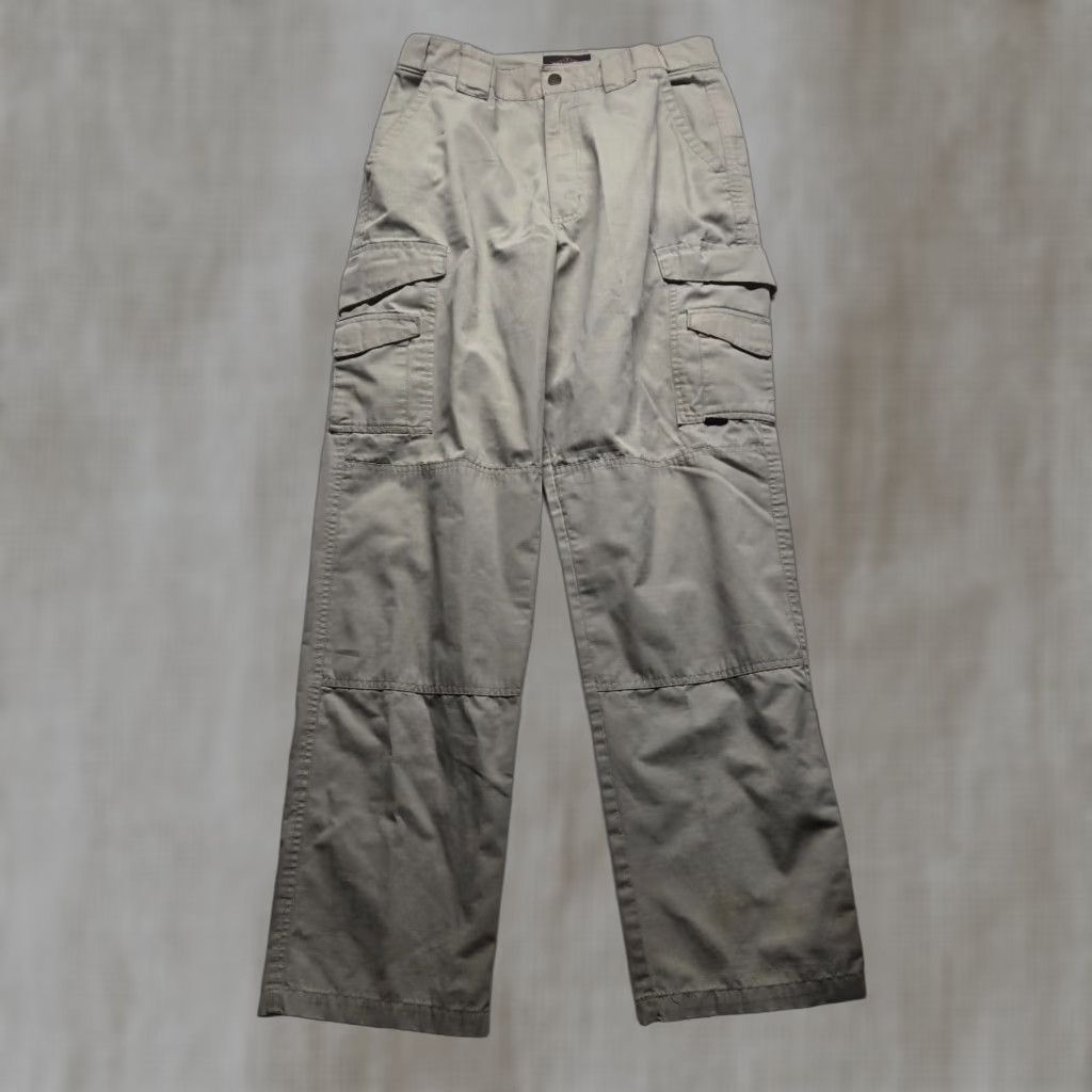 Vintage VINTAGE Tru-Spec Men's Cargo Pants 32X34 Tan Tactical Utility 90s Army Workwear Size US 32 / EU 48 - 1 Thumbnail