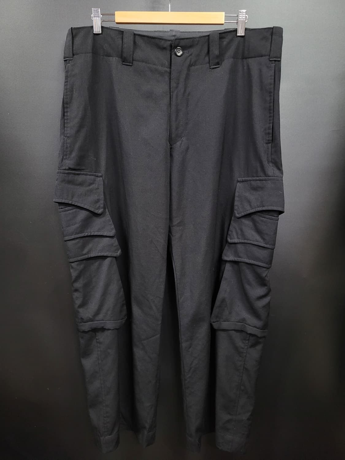 Yohji Yamamoto Yohji Yamamoto Pour Homme AW06 Triple Cargo Wool Trousers Size US 35 - 4 Thumbnail