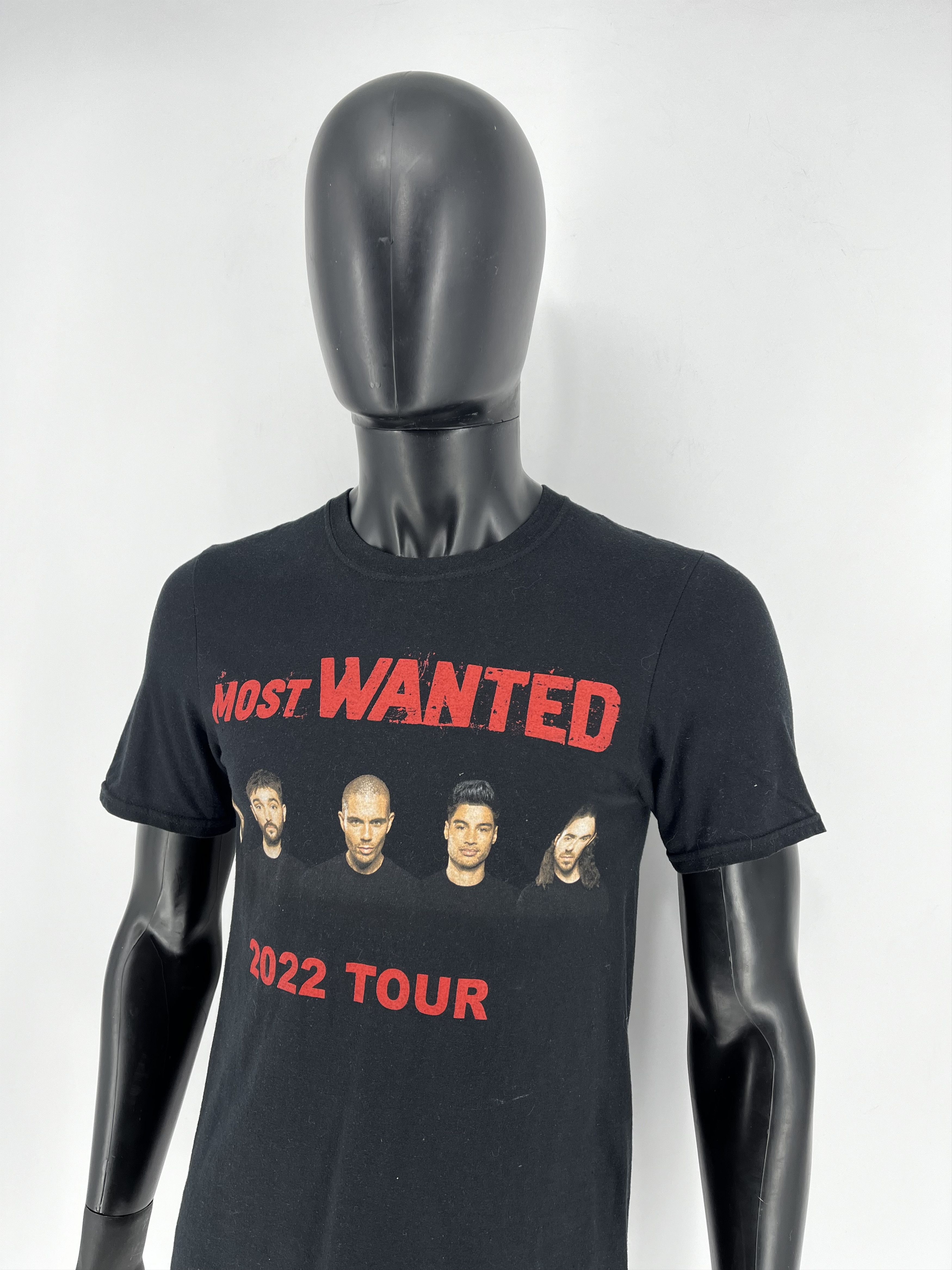 Band Tees × Vintage Most Wanted Boy Band USA Summer Tour 22 Shirt Size US S / EU 44-46 / 1 - 4 Thumbnail