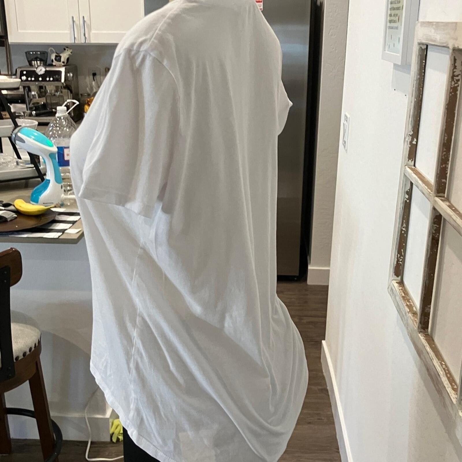Zara Zara White Short Sleeve Tee Size S / US 4 / IT 40 - 4 Thumbnail