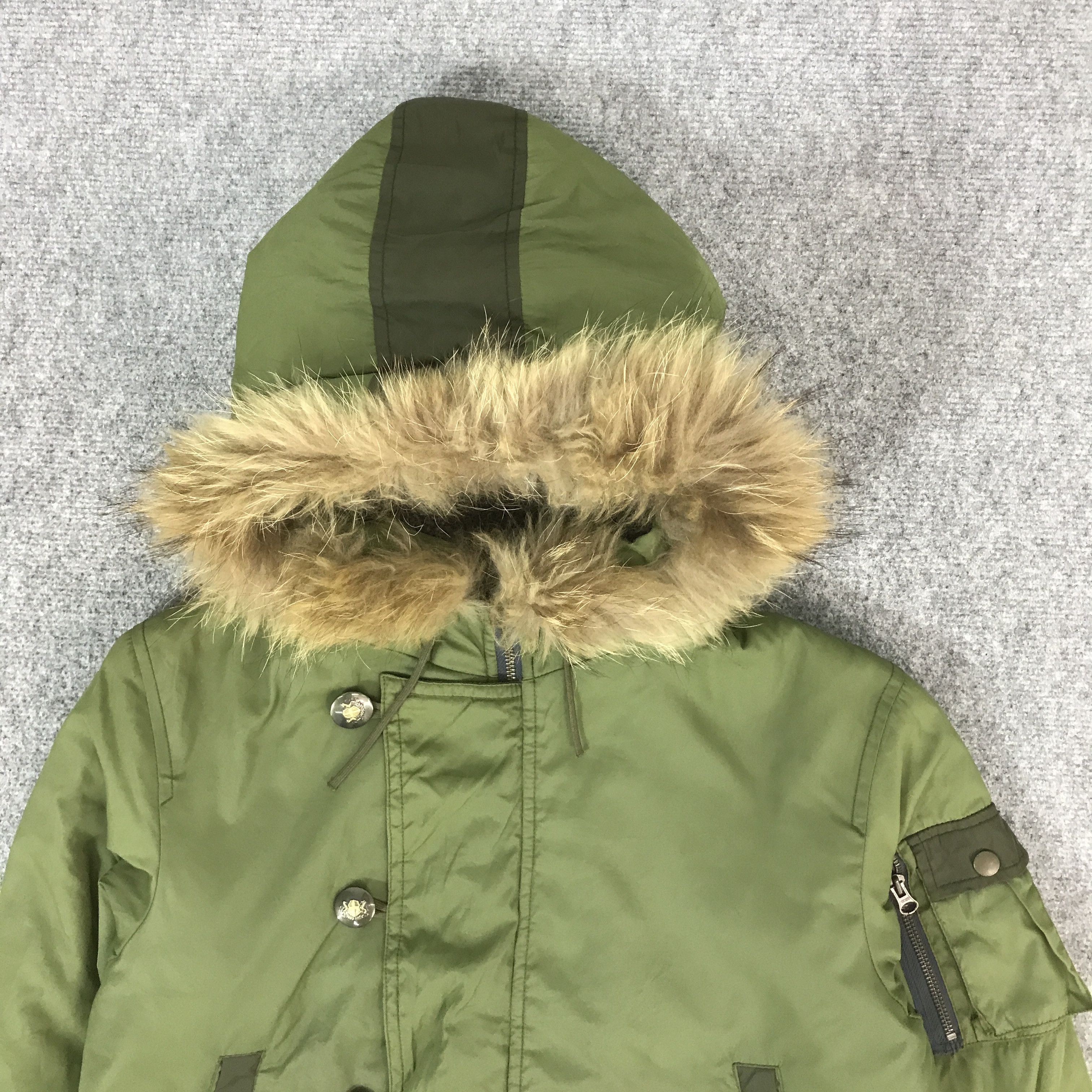 Takeo Kikuchi TAKEO KIKUCHI BOMBER FUR HOODIES JACKET K65B11 Size US L / EU 52-54 / 3 - 2 Thumbnail