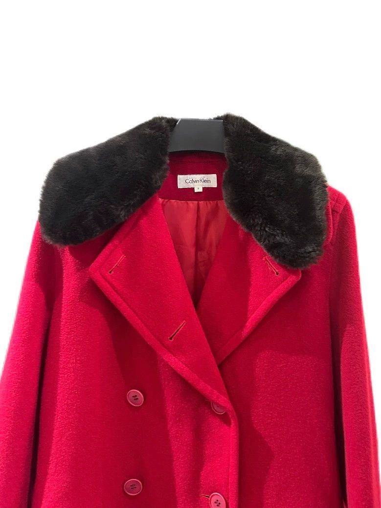 Calvin Klein Calvin Klein Vintage Double-Breasted Cashmere Blazer Size 9 Size M / US 6-8 / IT 42-44 - 3 Thumbnail