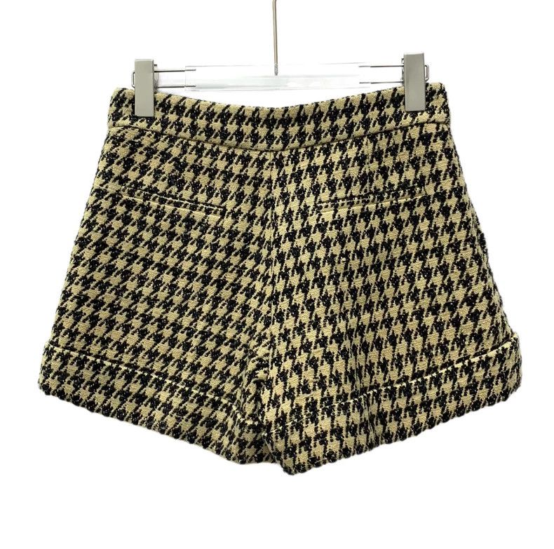 Dior Dior Brown check-in casual knitted shorts 2506-Nextarrow Size 24" / US 00 / IT 34 - 2 Thumbnail