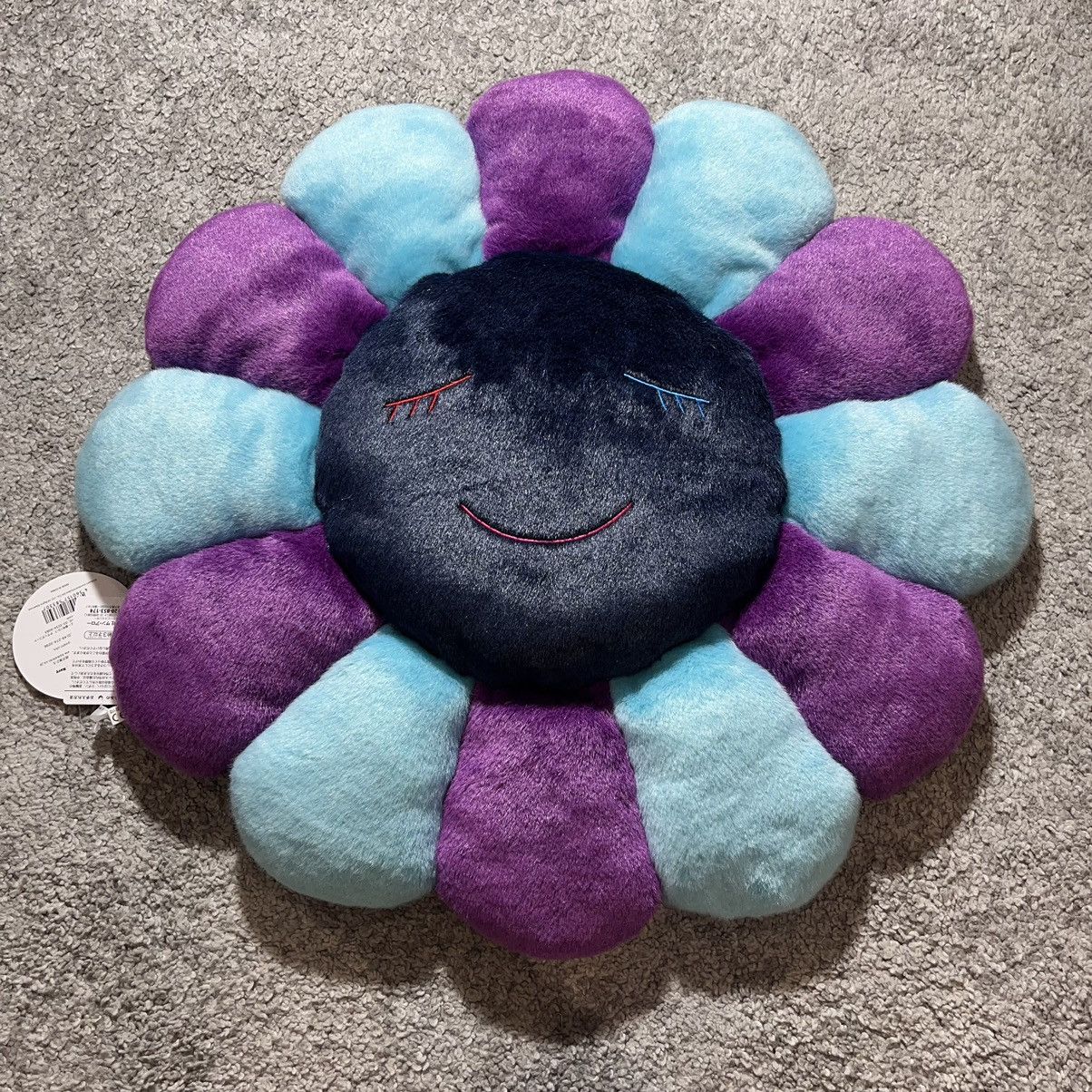 Takashi Murakami Takashi Murakami 60cm purple/blue plush pillow Size ONE SIZE - 3 Thumbnail