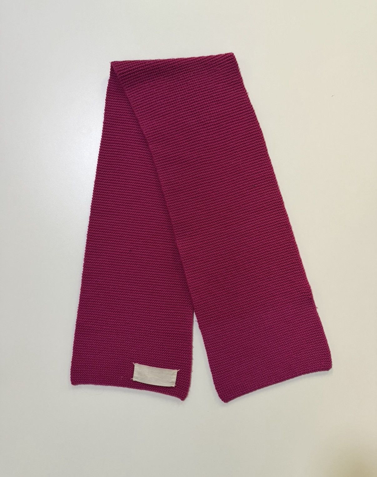 Maison Margiela AW1995 Hot Pink Scarf Size ONE SIZE - 2 Thumbnail