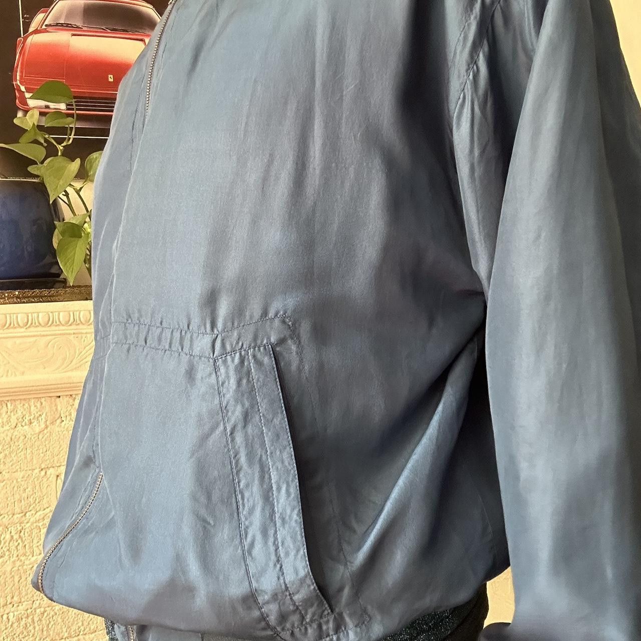 Other VINTAGE BLUE SILK OVERSIZED BOMBER JACKET _ XL Size US XL / EU 56 / 4 - 6 Thumbnail