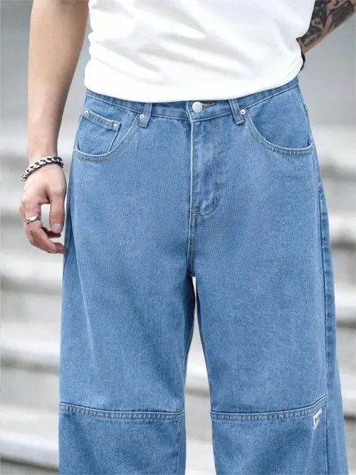 Japanese Brand Shizuku x Kawa Star Skate Baggy Denim Jeans Loose fit Size US 32 / EU 48 - 6 Thumbnail
