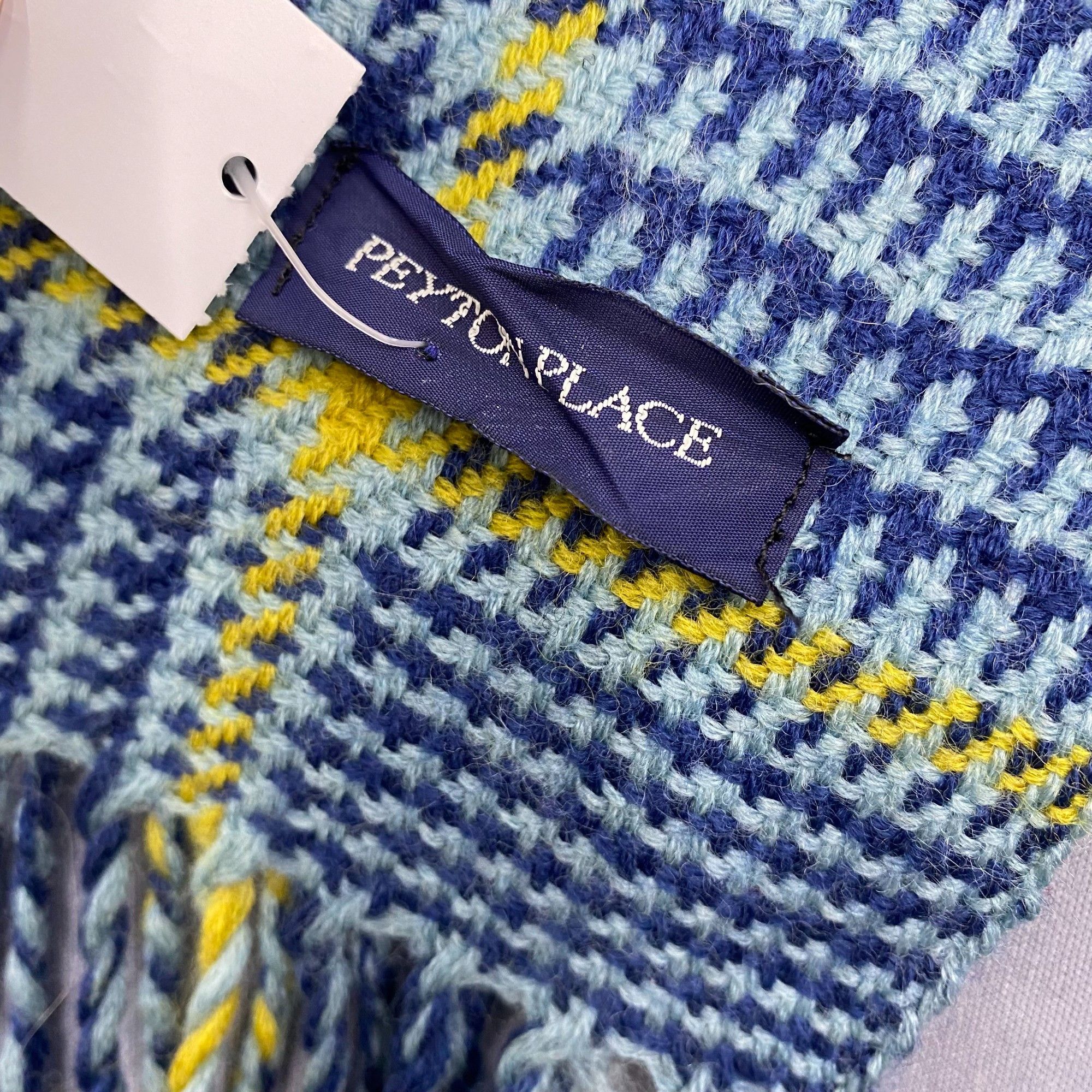 PPFM Vintage Peyton Place Scarf Muffler Wool Cashmere Scarves Size ONE SIZE - 4 Thumbnail