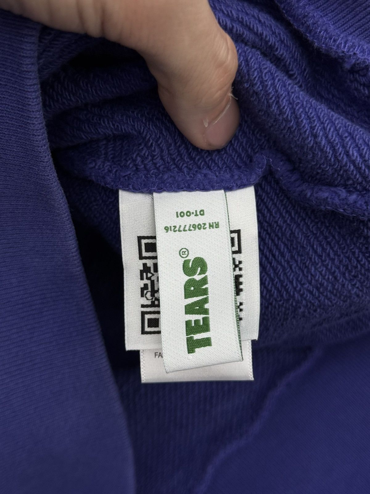 DENIM TEARS Denim Tears BLUE 2025 Cotton Wreath Hoodie XS (NEW) Size US S / EU 44-46 / 1 - 8 Thumbnail