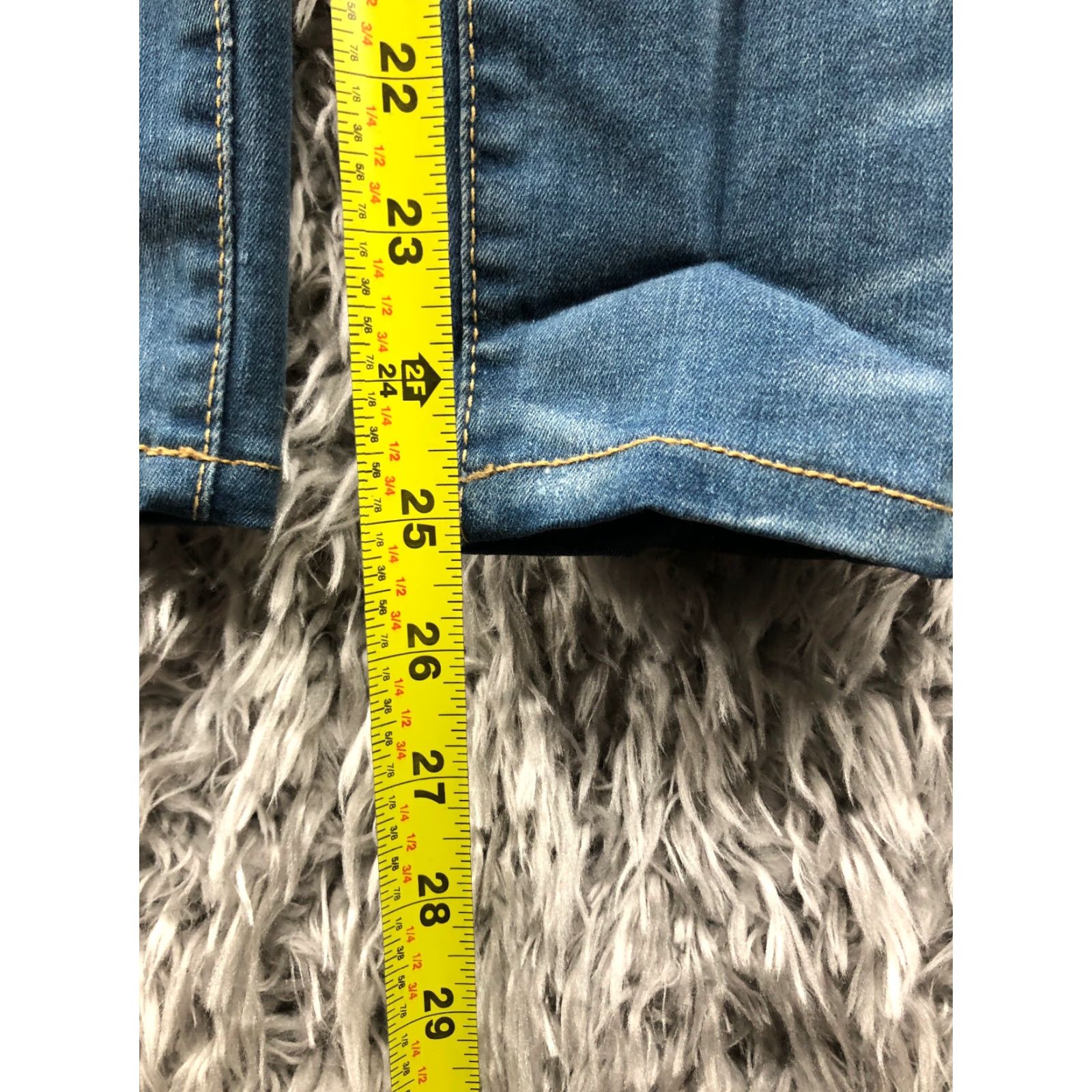 Old Navy Old Navy Rockstar Skinny Jeans Size 6P Petite Womens Dark Wash Blue Denim Jeans Skinny Size 28" / US 6 / IT 42 - 3 Thumbnail