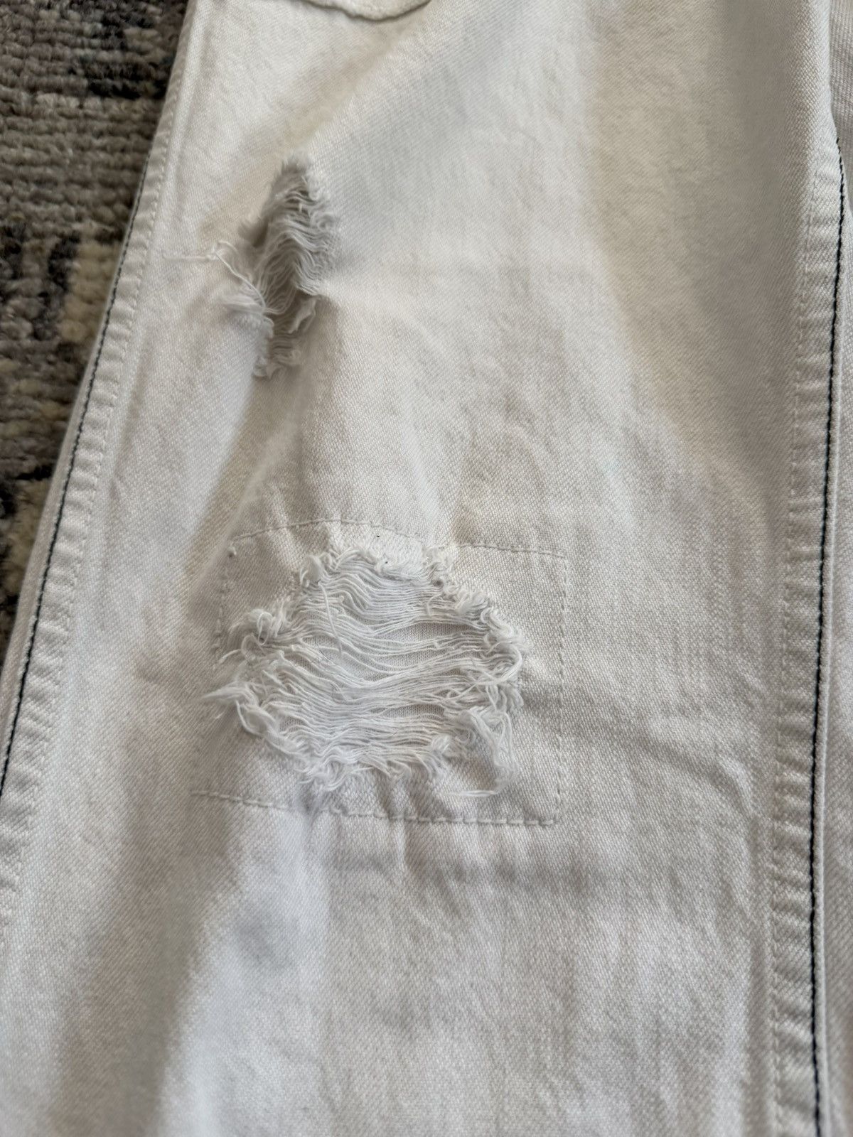 Number (N)ine Ss03 Number (N)ine patchwork poem jeans Size US 30 / EU 46 - 9 Thumbnail